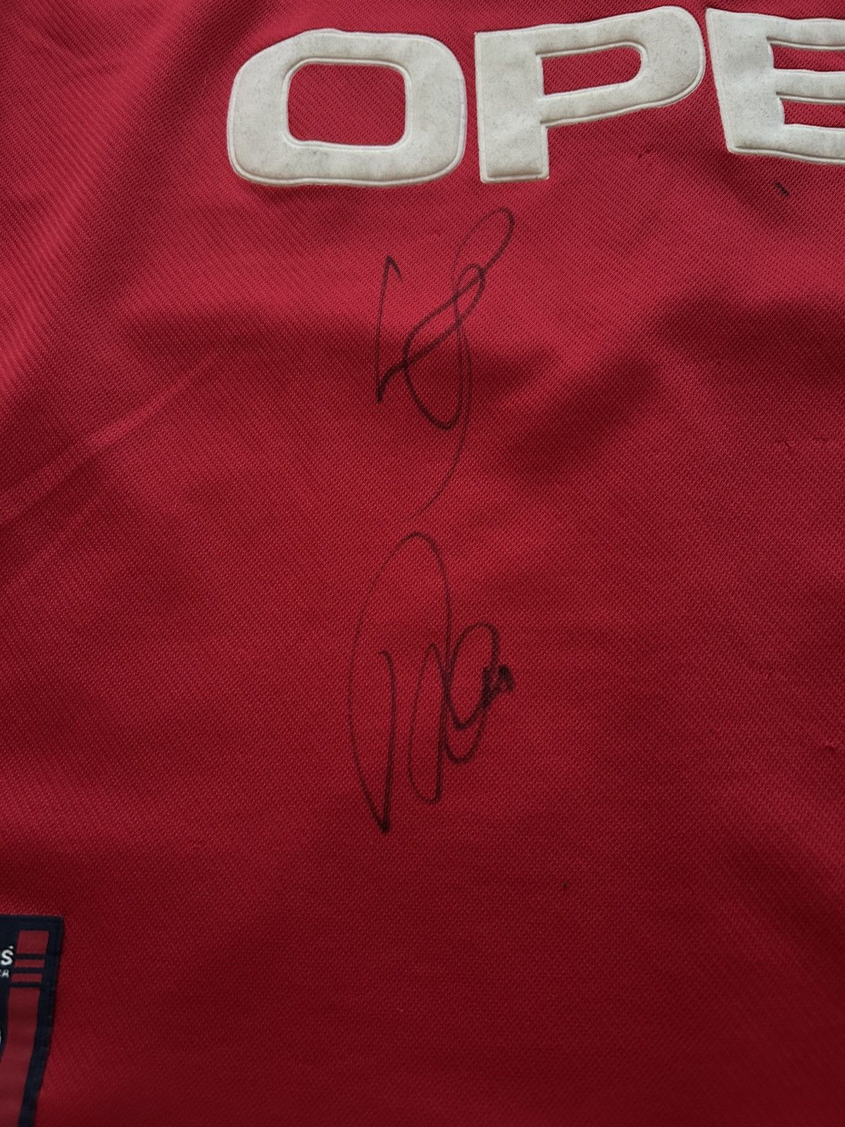 Adidas Bayern Munchen 1999 home signatures Size US S / EU 44-46 / 1 - 10 Thumbnail