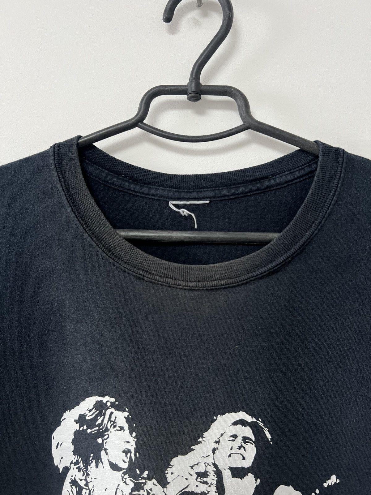 Vintage Vintage 90’s Status Quo Rock Band t shirt Big logo Black XL Size US XL / EU 56 / 4 - 5 Thumbnail