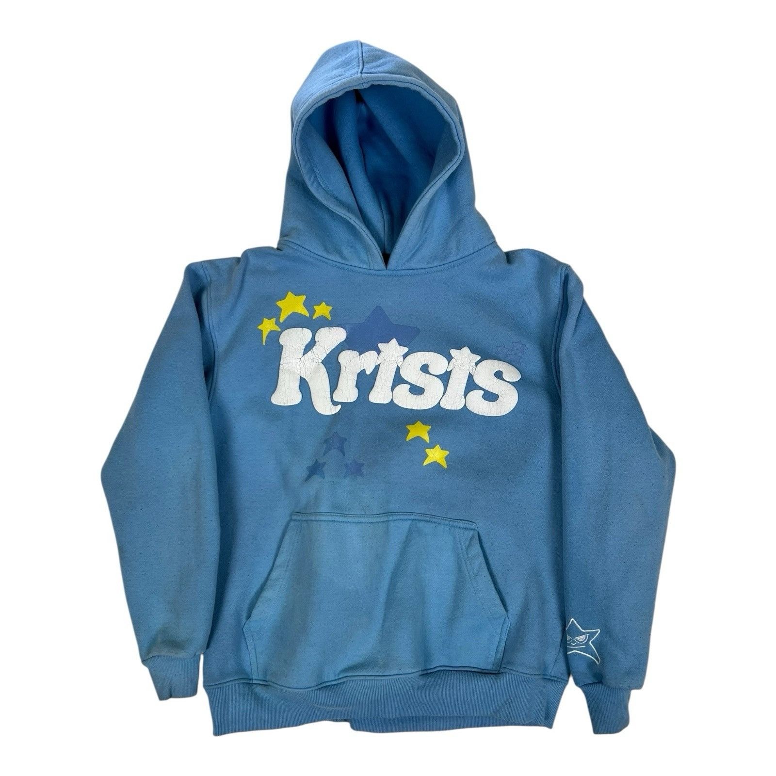 Other Wrld Krisis Hoodie Sweatshirt Size Large Puff Print Pullover Size US L / EU 52-54 / 3 - 1 Thumbnail