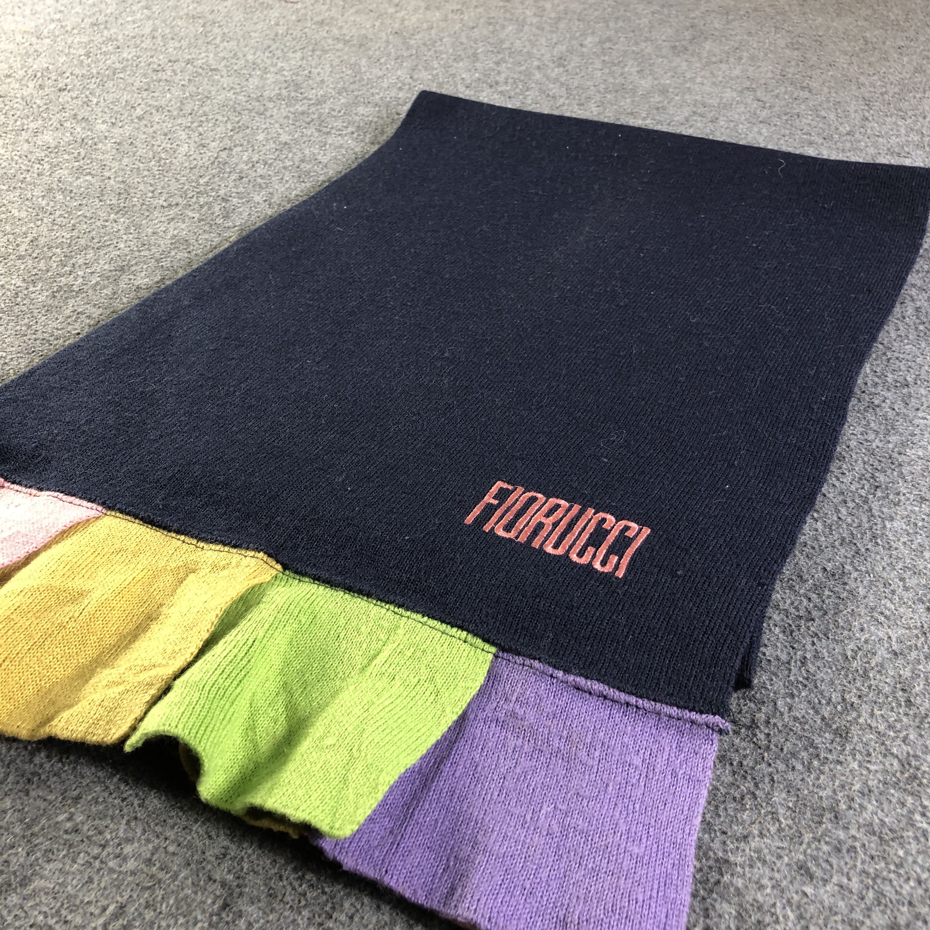 Fiorucci Fiorucci Wool Scarf Muffler Neckwear V2665 Size ONE SIZE - 2 Thumbnail