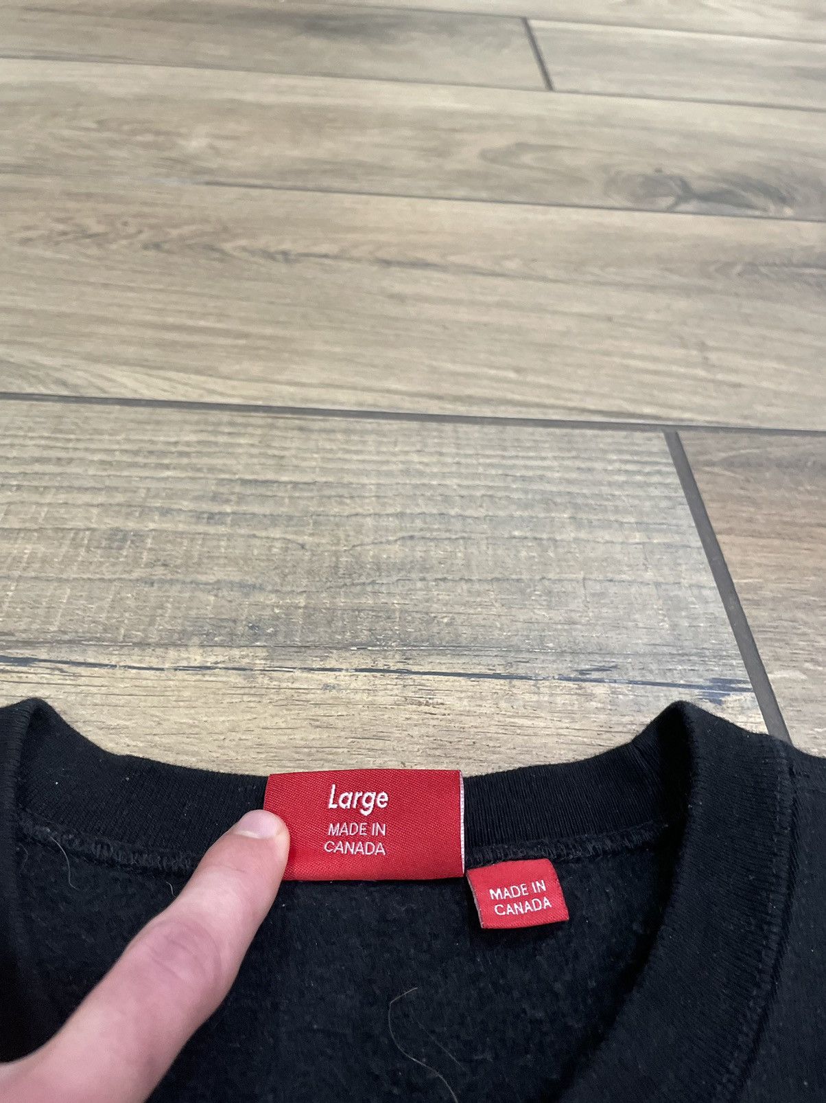 Supreme Supreme crewneck Size US L / EU 52-54 / 3 - 5 Thumbnail