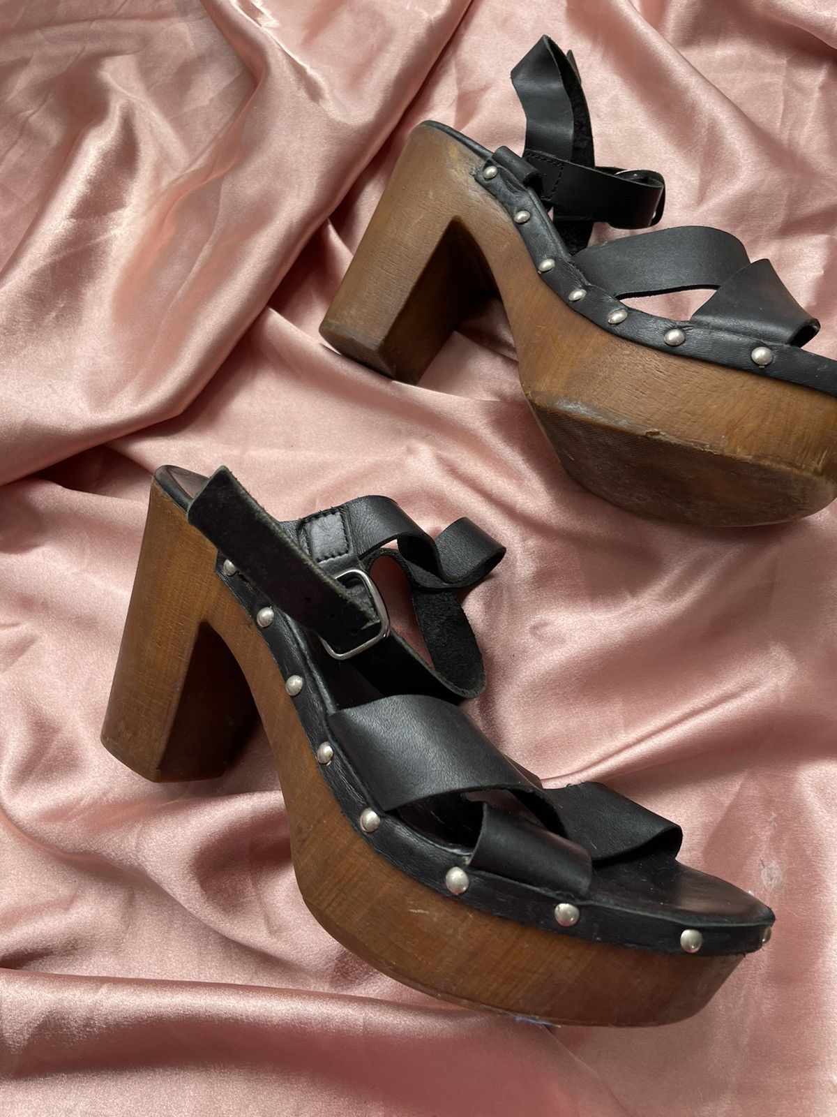 Vintage Y2k heels Size US 7.5 / IT 37.5 - 8 Thumbnail