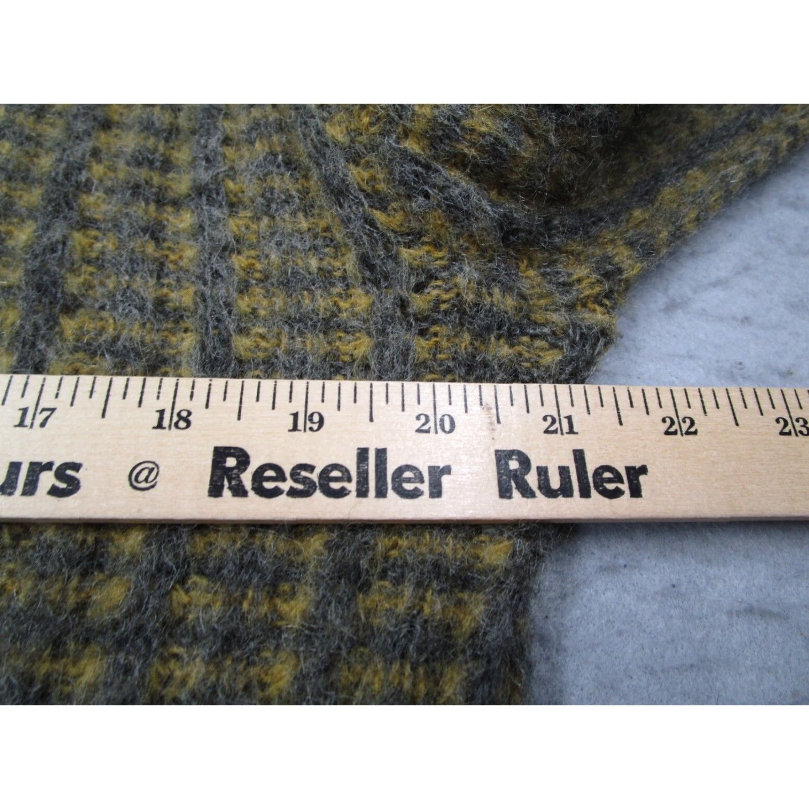 Vintage VINTAGE Abbey Hill Mens Medium Gray Shetland Wool Mohair Blend Pullover Sweater Size US M / EU 48-50 / 2 - 4 Thumbnail