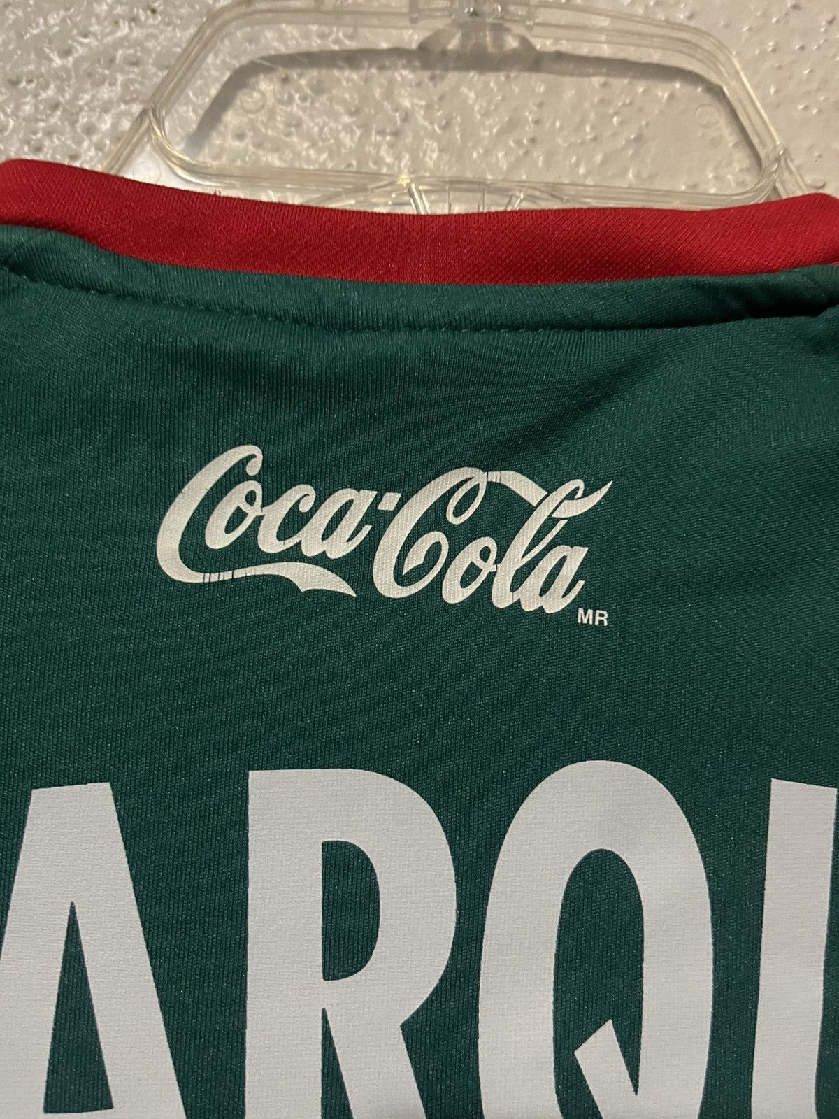 Atletica Mexico 2002 World Cup Jersey Size US L / EU 52-54 / 3 - 7 Thumbnail