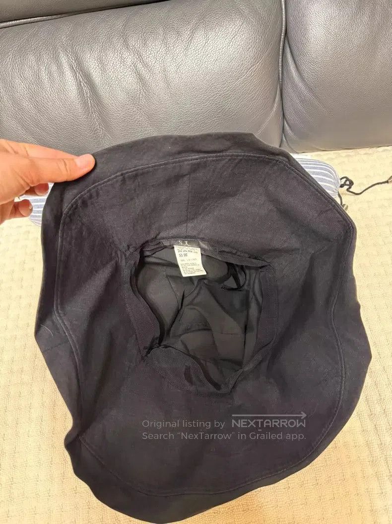 Loro Piana Yohji Yamamoto Fisherman Hat with Adjustable Brim. Size ONE SIZE - 3 Thumbnail