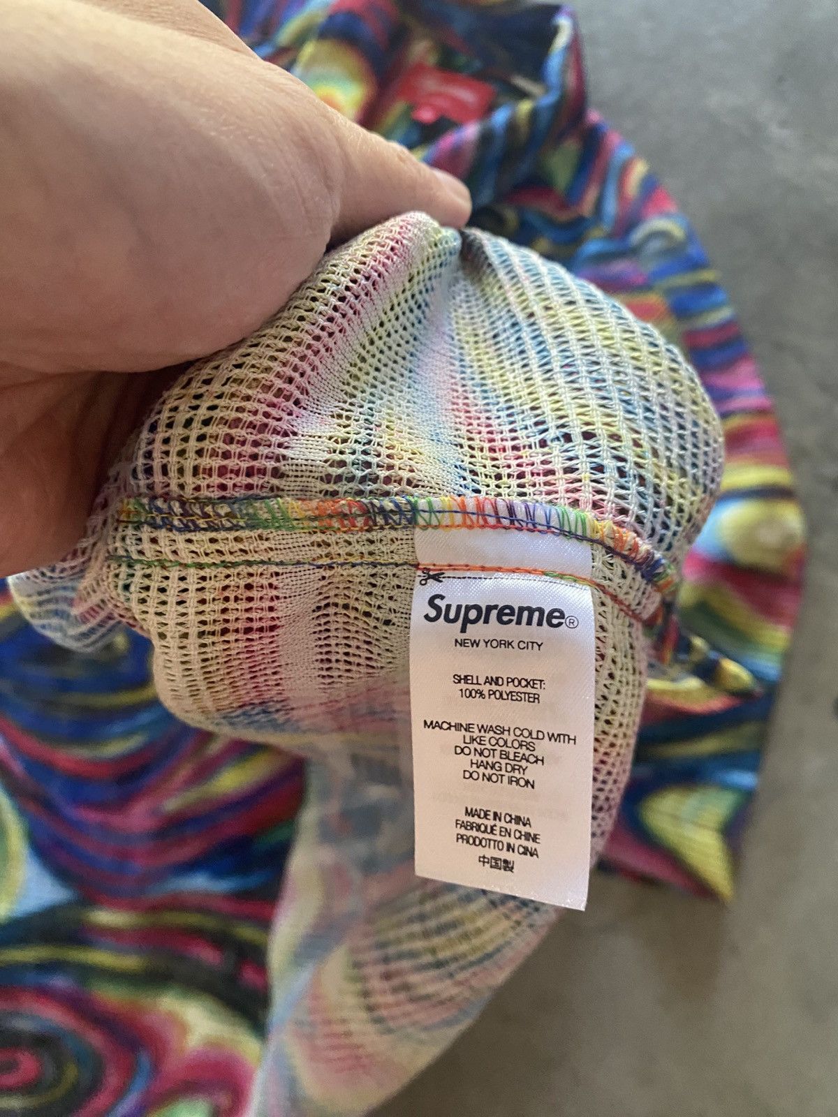 Supreme Supreme Mesh Stripe Shirt Multicolor Size US M / EU 48-50 / 2 - 6 Thumbnail