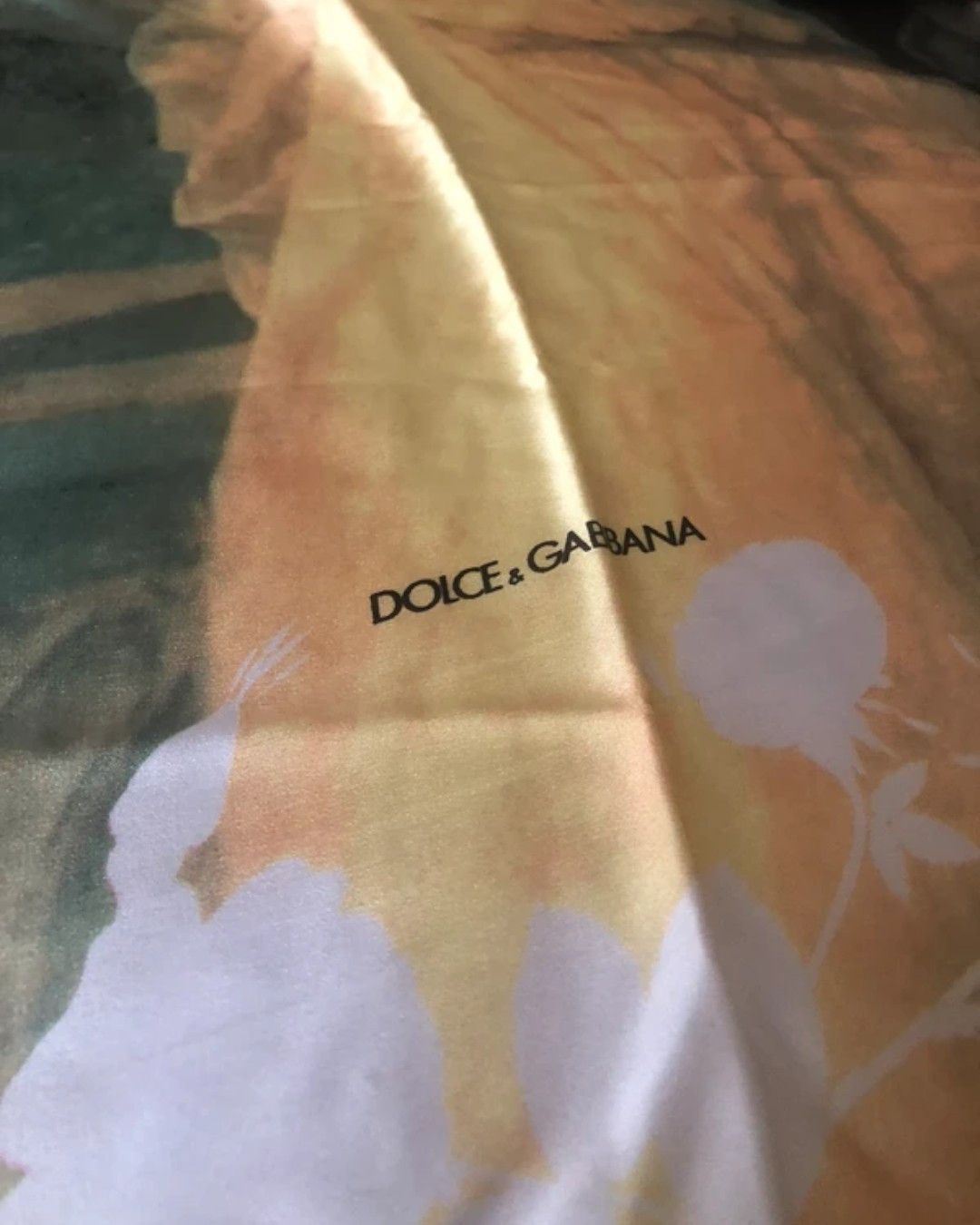 Dolce & Gabbana LARGE PRINTED SILK SCARF Size ONE SIZE - 6 Thumbnail