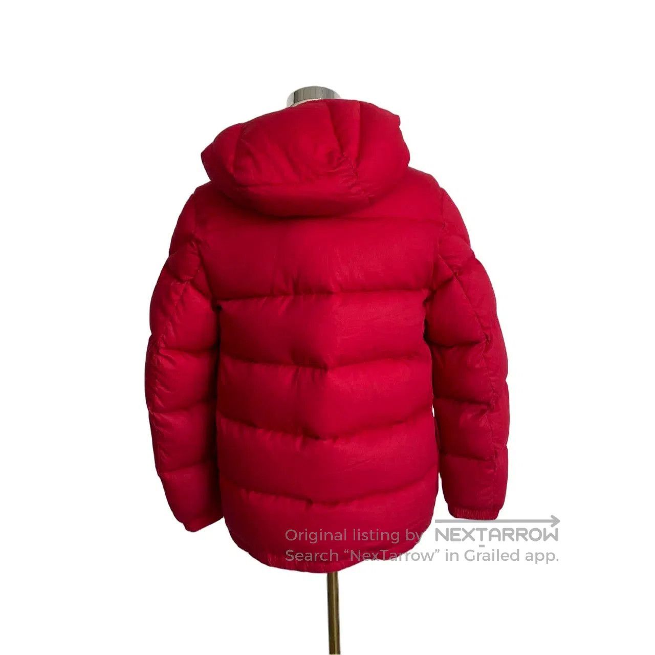 Moncler Moncler Red Down Jacket Size 1. Size S / US 4 / IT 40 - 3 Thumbnail