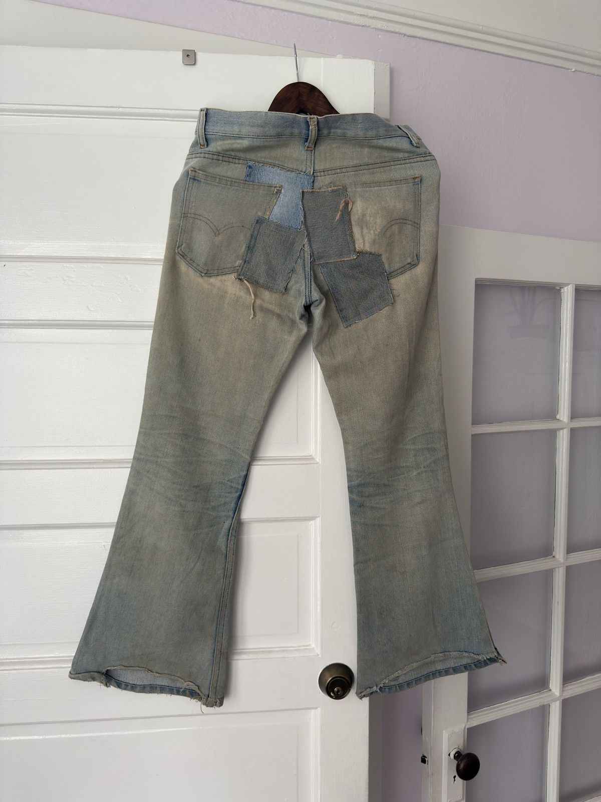 Levi's True Vintage Light Wash Distressed Levis Orange Tab 80s Size US 30 / EU 46 - 1 Thumbnail