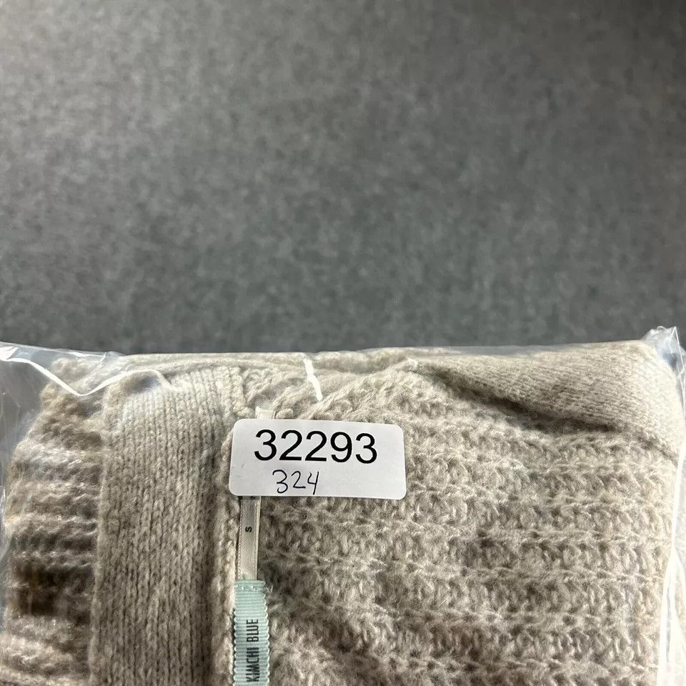 Other Kimchi Blue Cardigan Womens Small Beige Knit Sweater Acrylic Size S / US 4 / IT 40 - 7 Thumbnail