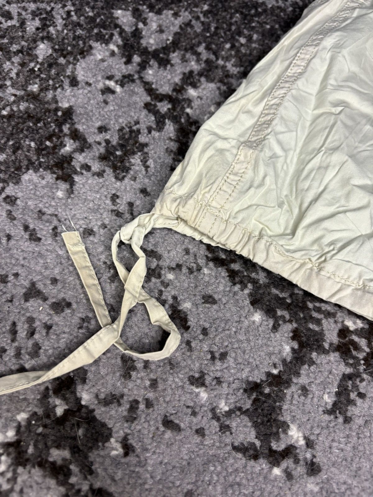 Japanese Brand × Vintage Vintage 90's Cargo Beige Low Waist Mini Skirt Size 25" / US 0 / IT 36 - 4 Thumbnail