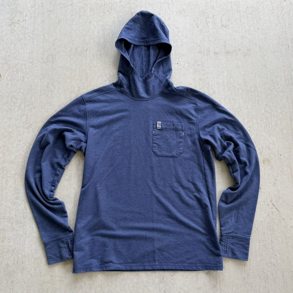 Simms Simms Hoodie Henry Fork Heather Blue Pullover Fishing Size US M / EU 48-50 / 2 - 1 Thumbnail