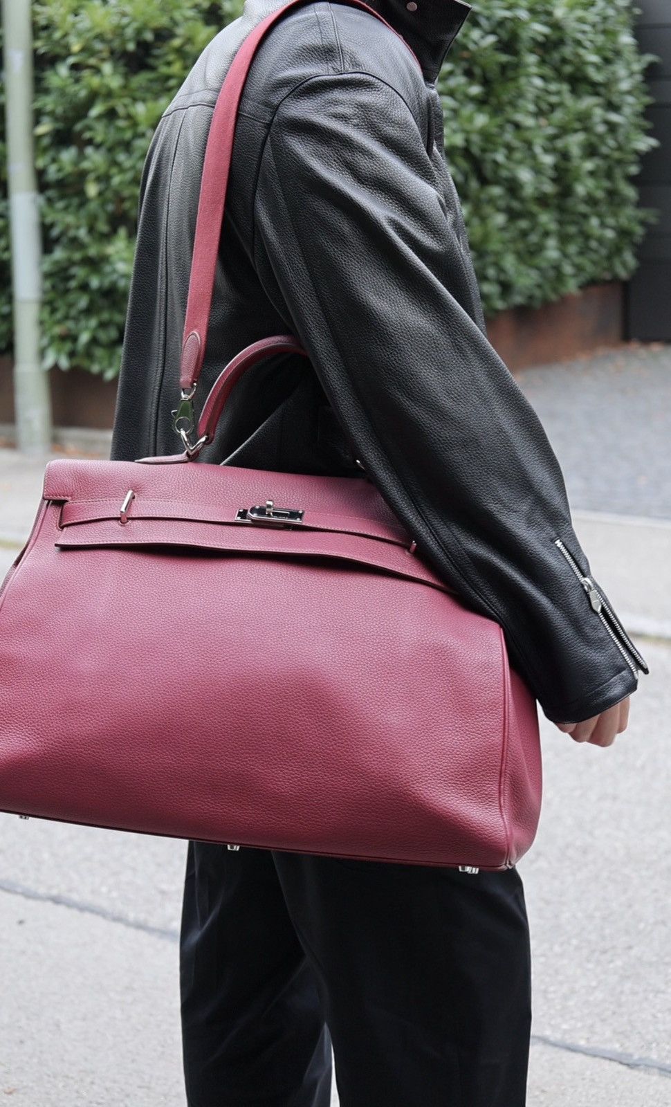 Hermes Kelly 50 Voyage Rubis Clémence 2010 Size ONE SIZE - 3 Thumbnail