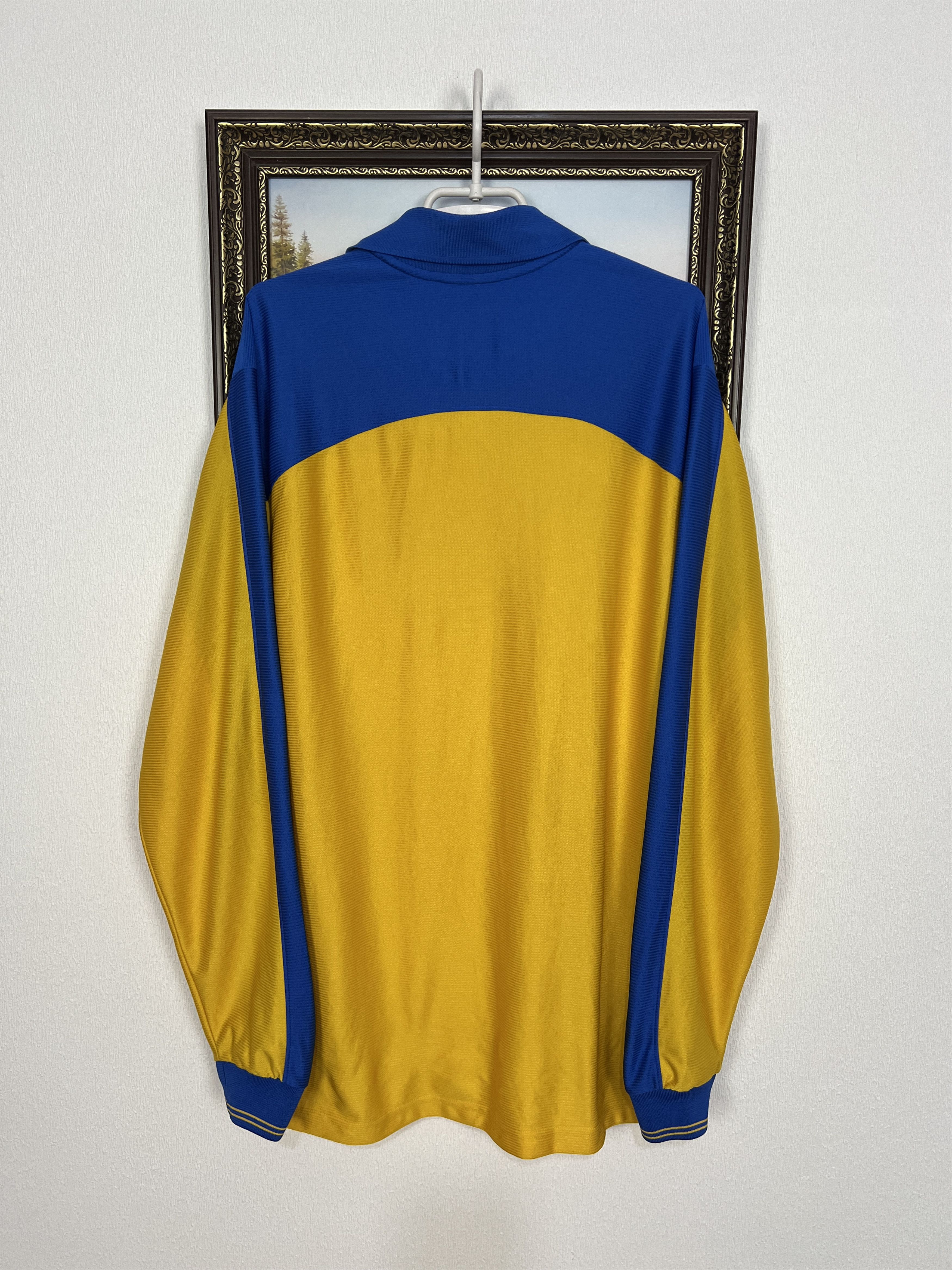 Nike Vintage Football Template Shirt Soccer Long Sleeve Jersey Size US XXL / EU 58 / 5 - 10 Thumbnail