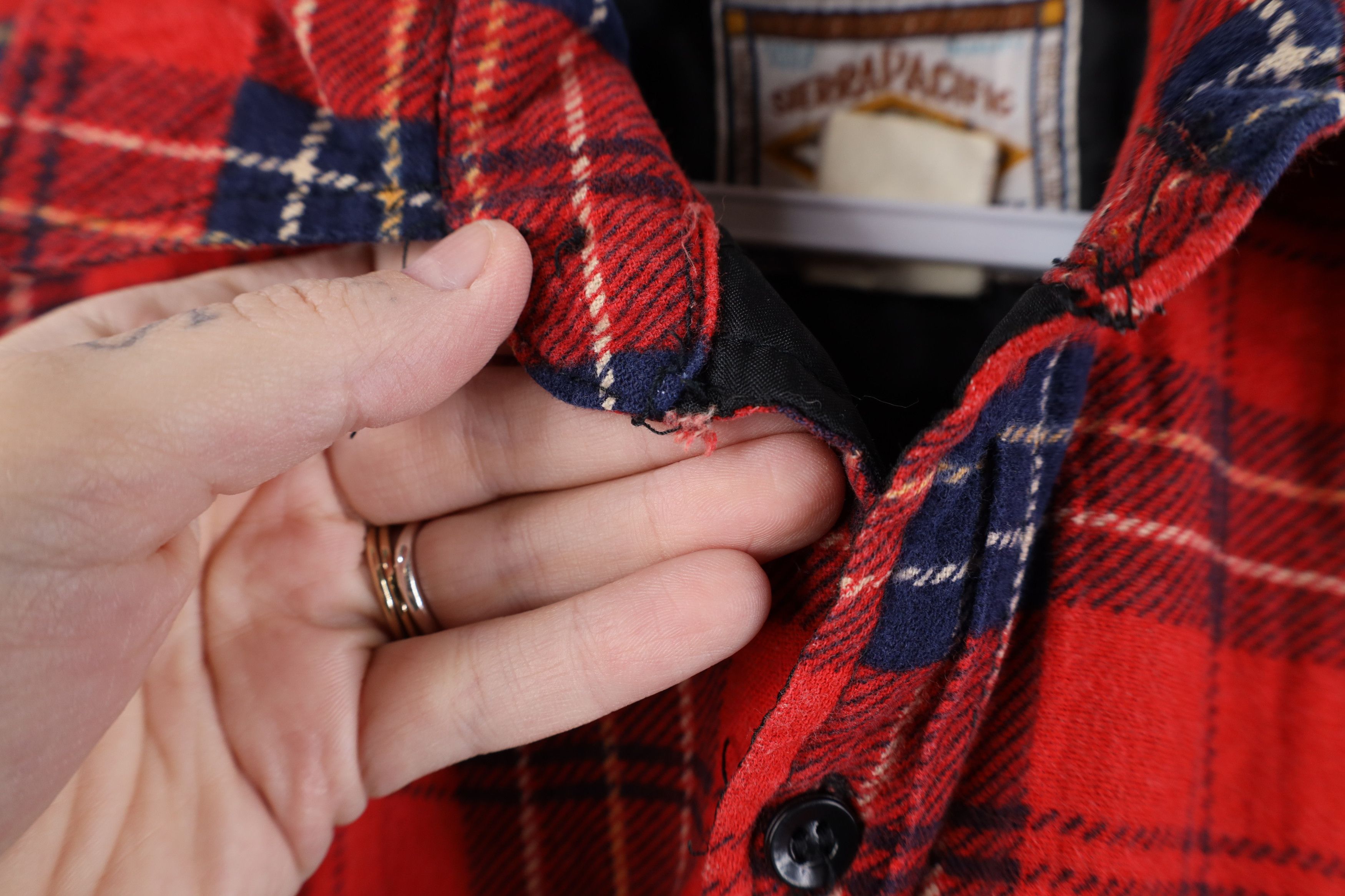 Vintage Vintage 70s 80s Streetwear Flannel Button Shirt Jacket Size US XL / EU 56 / 4 - 9 Thumbnail