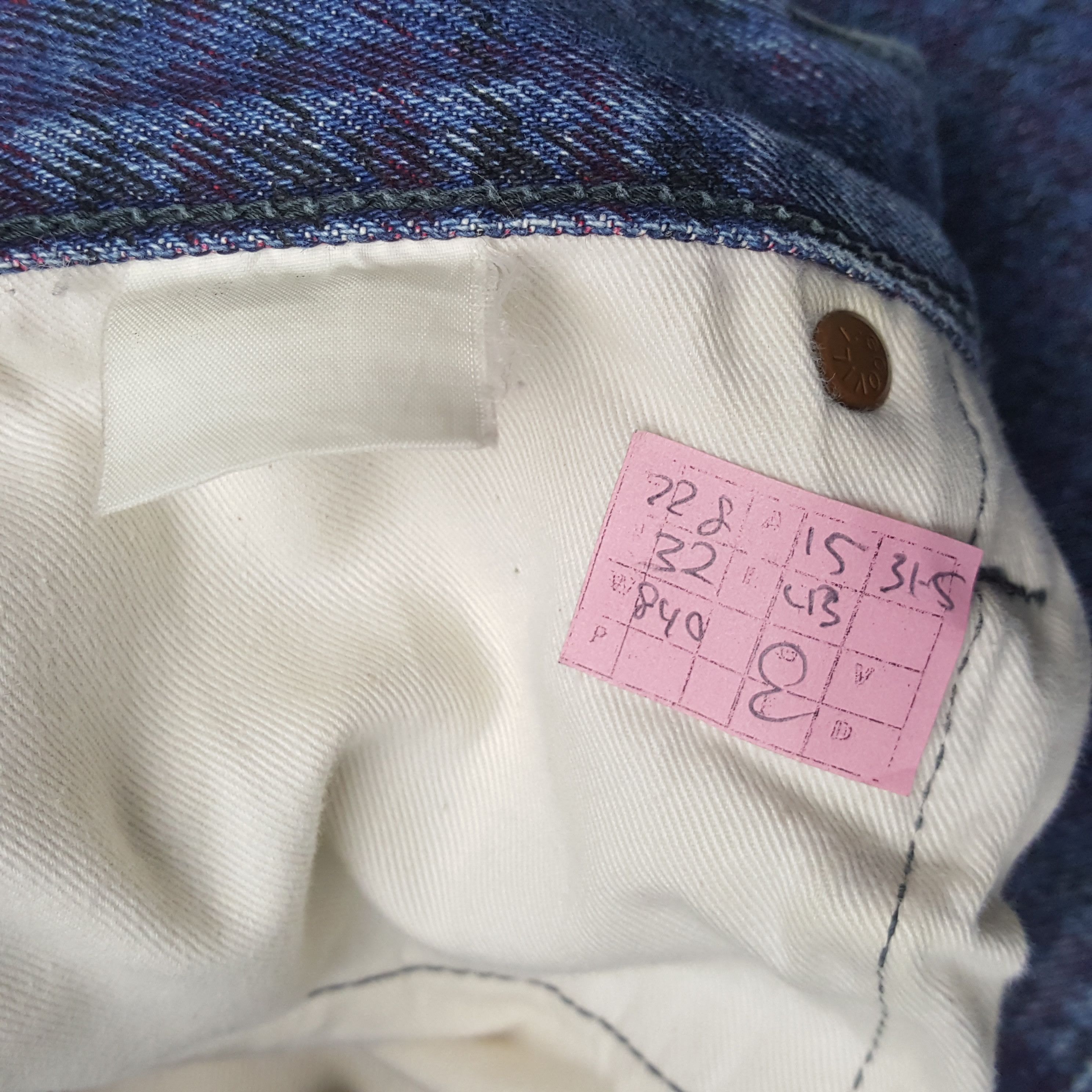 Evisu EVIS Japanese Brand Streetwear Custom Daicock Vintage Jeans Size US 30 / EU 46 - 13 Thumbnail