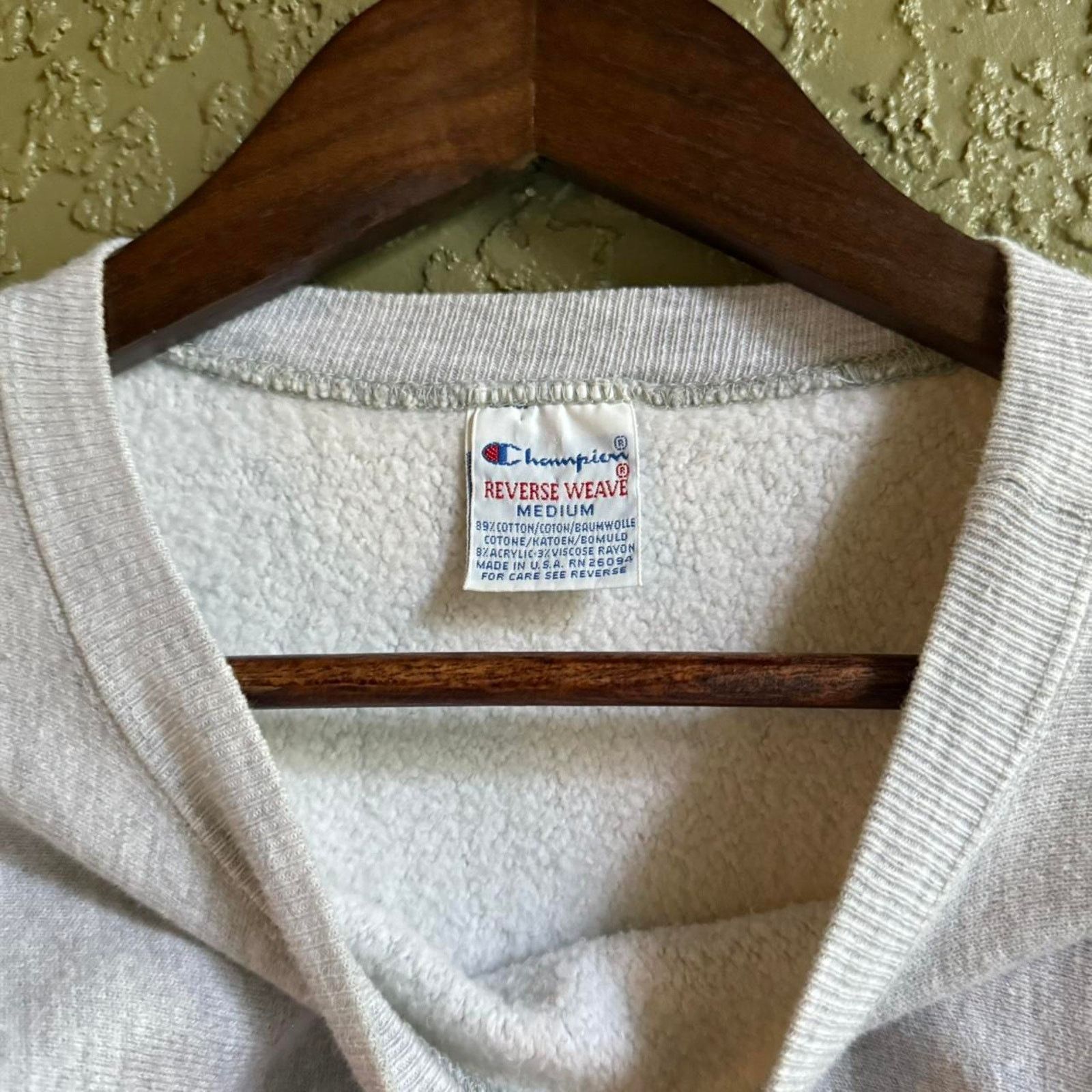 Champion Vintage 90s Ohio State Reverse Weave Men's M Grey Sweatshirt Size US M / EU 48-50 / 2 - 4 Thumbnail