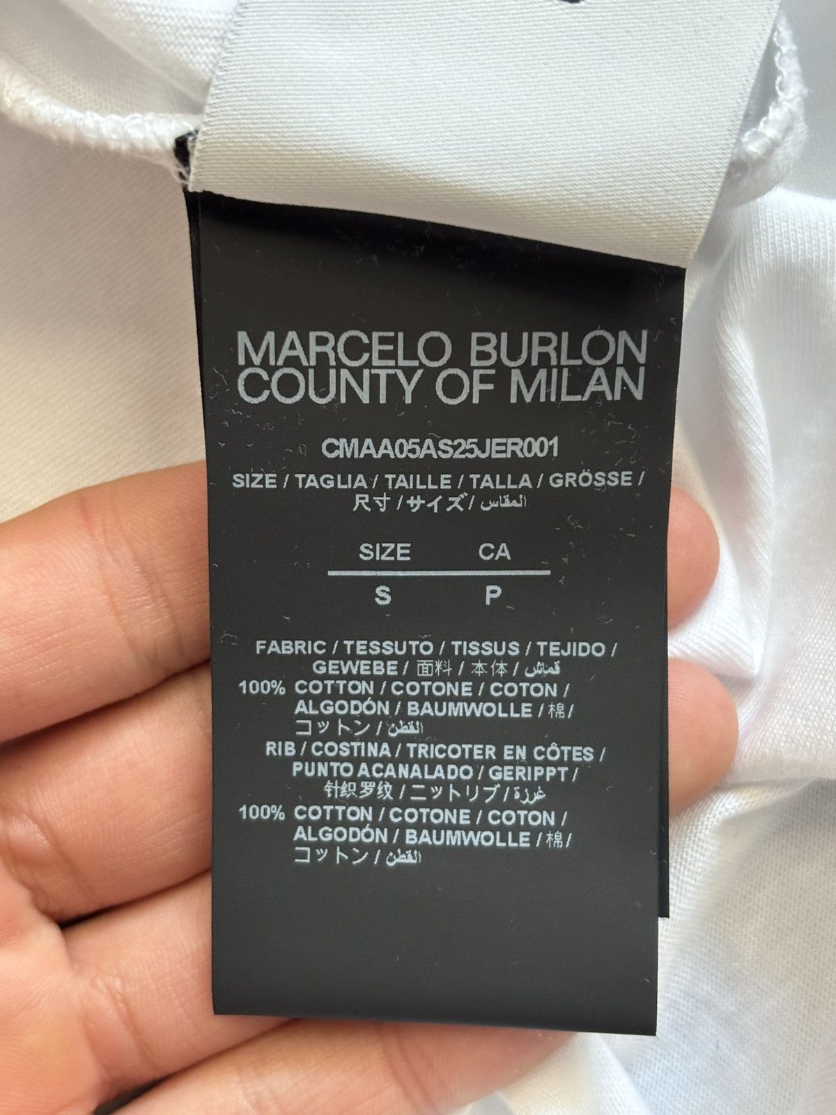 Marcelo Burlon Marcelo Burlon t-shirt Size US M / EU 48-50 / 2 - 8 Thumbnail