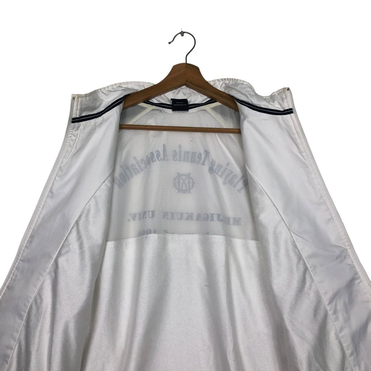 Nike 🔥VINTAGE ZIPPER JACKET NIKE COURT BACKHIT BIG LOGO TENNIS Size US L / EU 52-54 / 3 - 16 Thumbnail