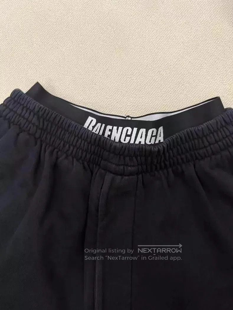 Balenciaga balenciaga fw21 drawstring knit sweatpants. Size US 26 / EU 42 - 4 Thumbnail