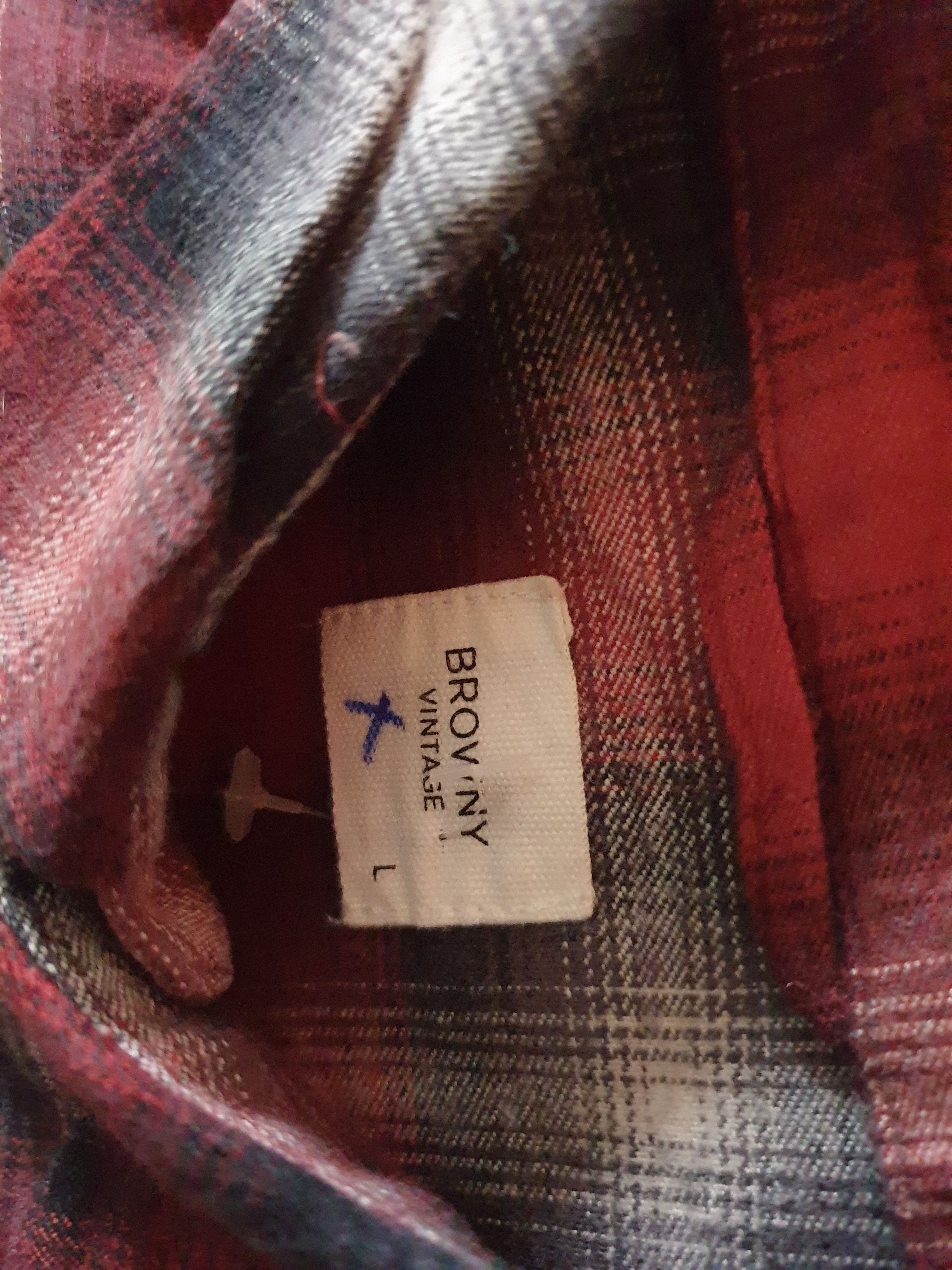 Japanese Brand 💥Browny checkered flannel shirt Size US L / EU 52-54 / 3 - 2 Thumbnail