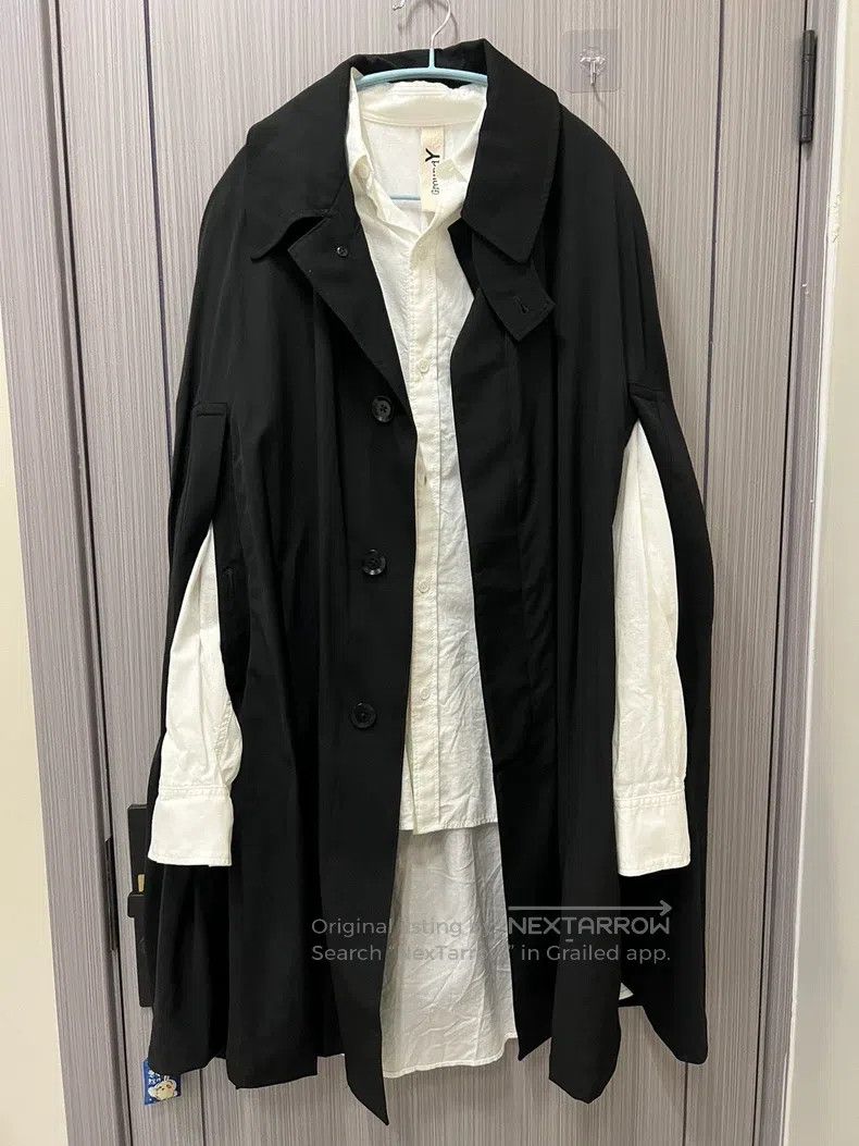 Yohji Yamamoto Yohji Yamamoto Washed Light Cotton Twill Slim Fit Shirt Size US L / EU 52-54 / 3 - 3 Thumbnail