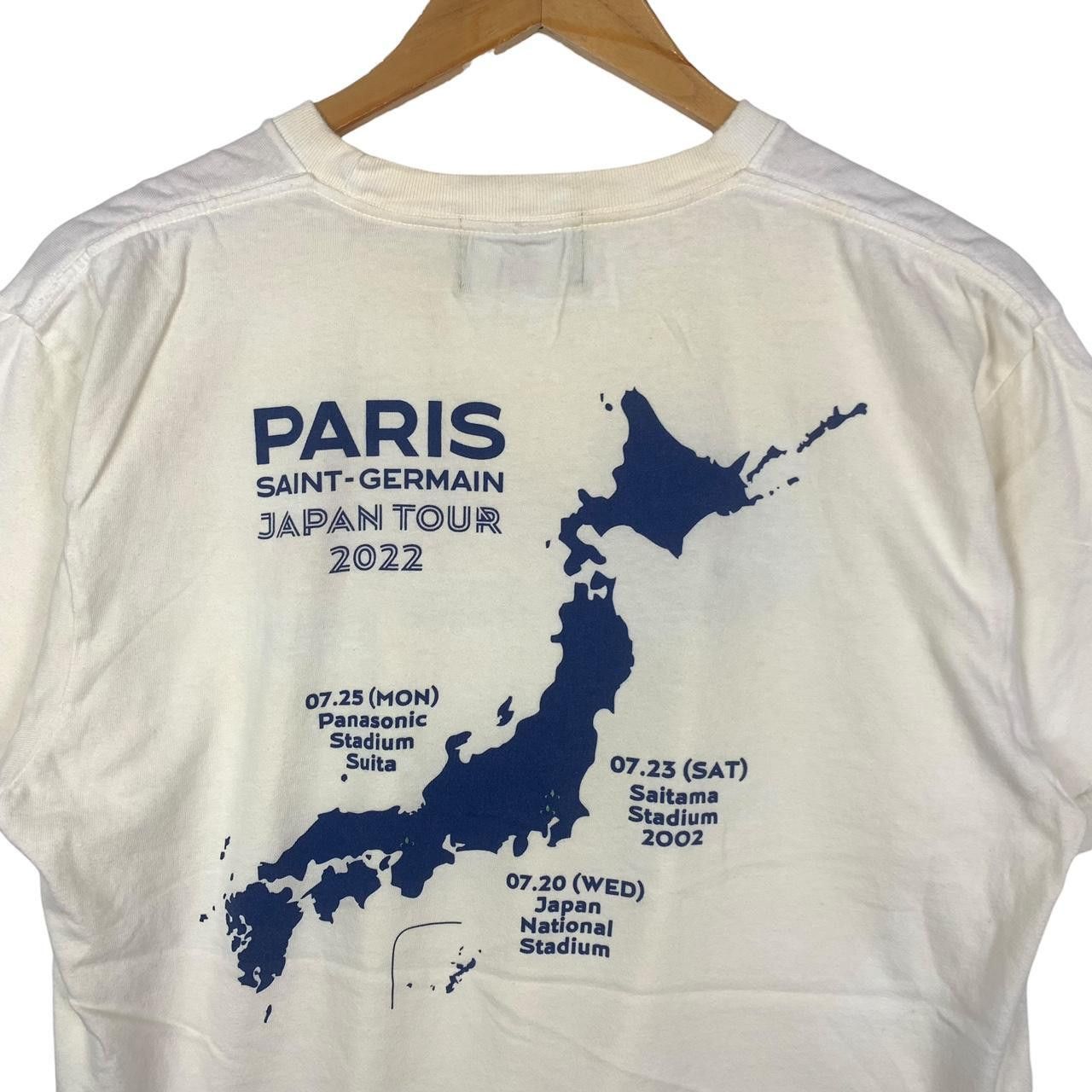 Other PSG 2002 JAPAN TOUR Paris Saint Germain Football Tee Size US M / EU 48-50 / 2 - 7 Thumbnail