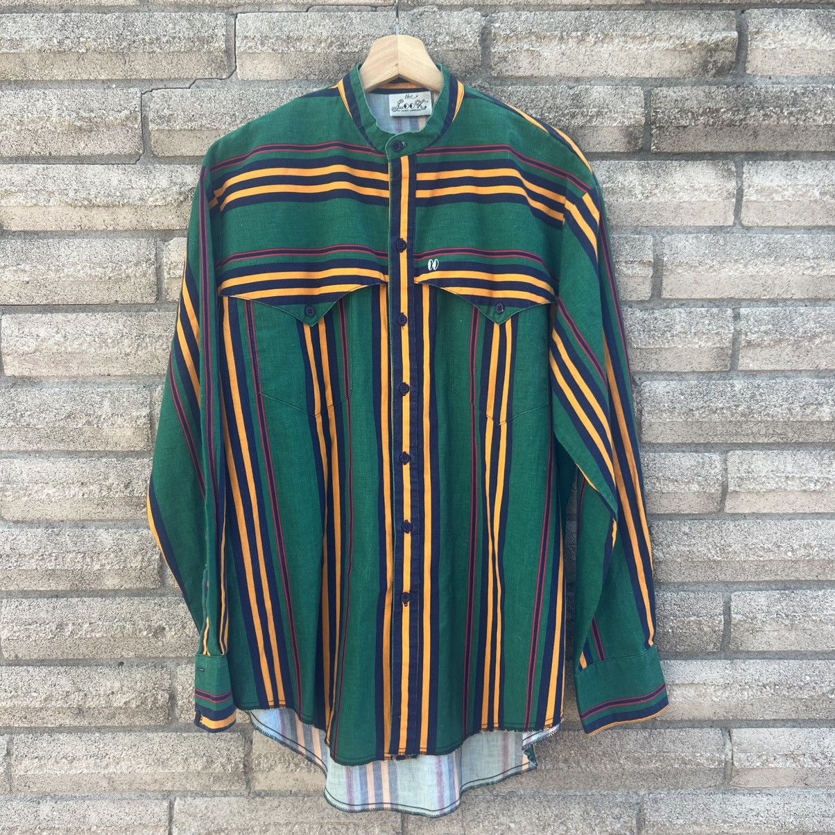 Vintage Vintage 90s Shari Lawrenz The Look Brushpopper Western Shirt Size US XL / EU 56 / 4 - 1 Thumbnail