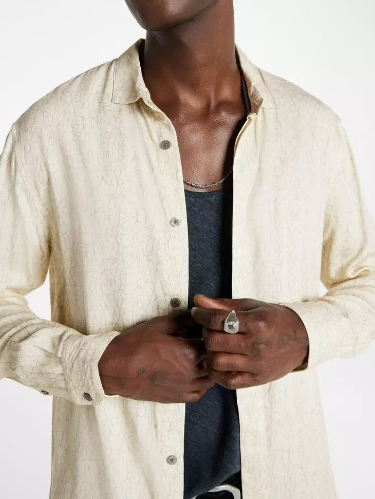 John Varvatos Rodney abstract shirt. Medium Size US M / EU 48-50 / 2 - 2 Thumbnail