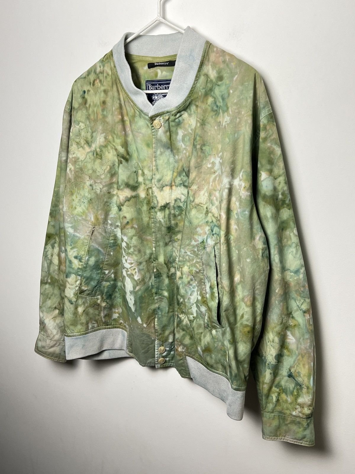 Burberry burberry camo bomber 1/1 90s y2k tie dye m-l Size US L / EU 52-54 / 3 - 3 Thumbnail