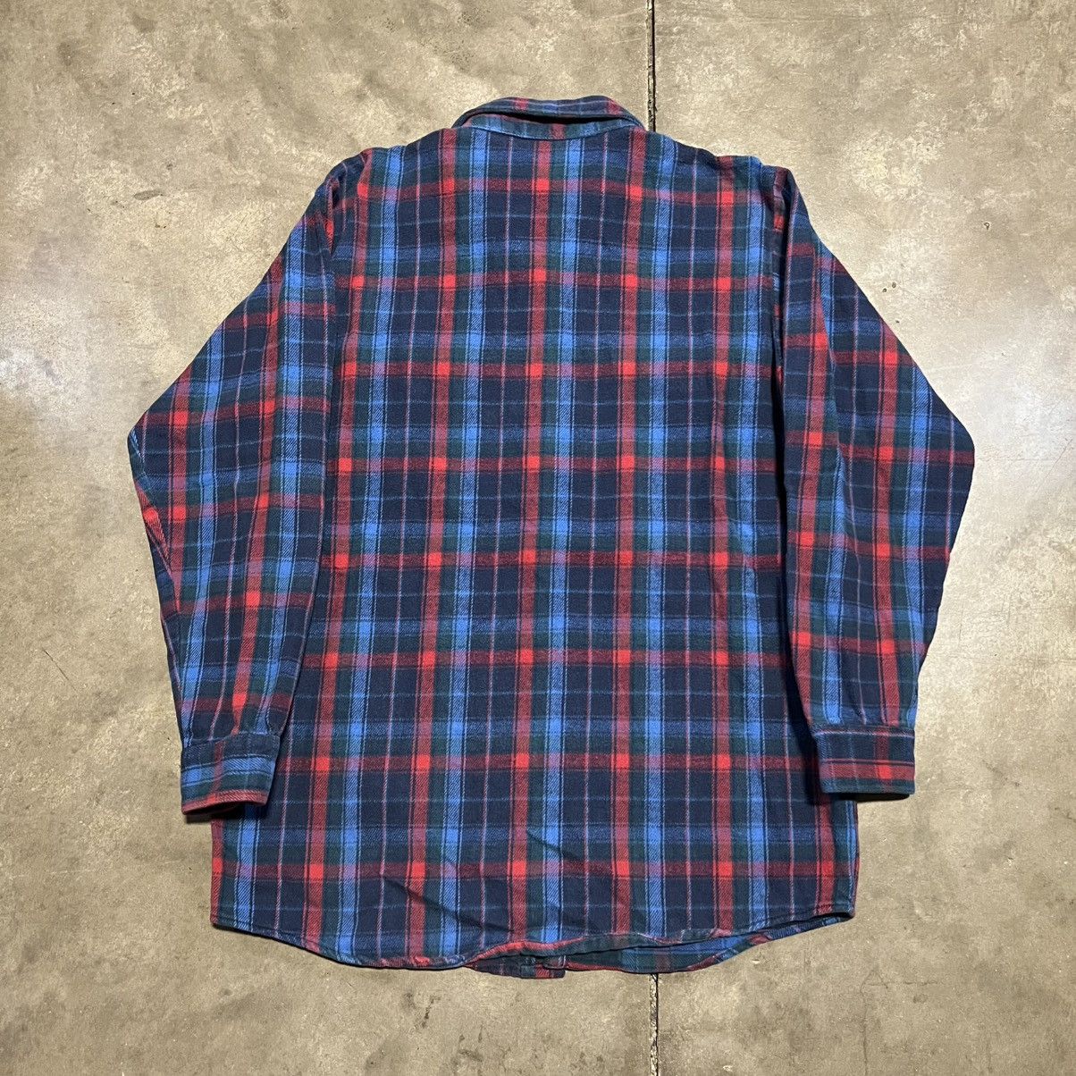 Oshkosh × Vintage Vintage OshKosh BGosh Plaid Flannel Button Up Shirt Western Size US L / EU 52-54 / 3 - 5 Thumbnail