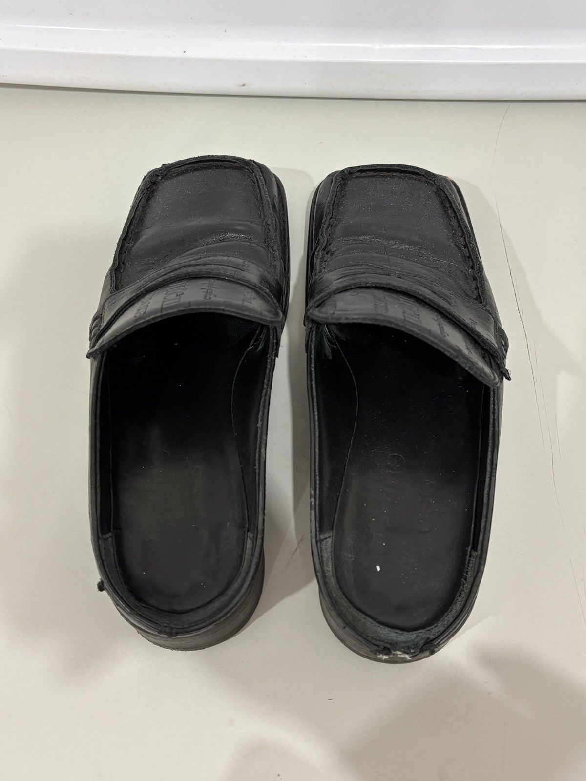 Martine Rose Martine Rose Square Toe Loafer Mule Black Size US 7 / IT 37 - 4 Thumbnail