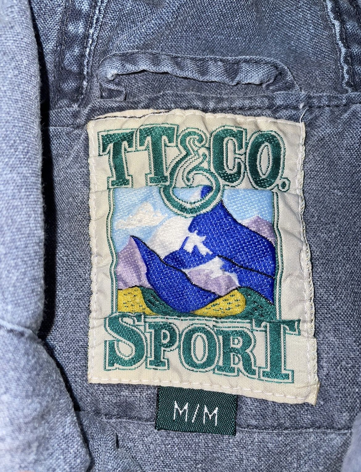 Vintage Vintage TT & CO zip Up Hoodie Size Medium Size US M / EU 48-50 / 2 - 3 Thumbnail