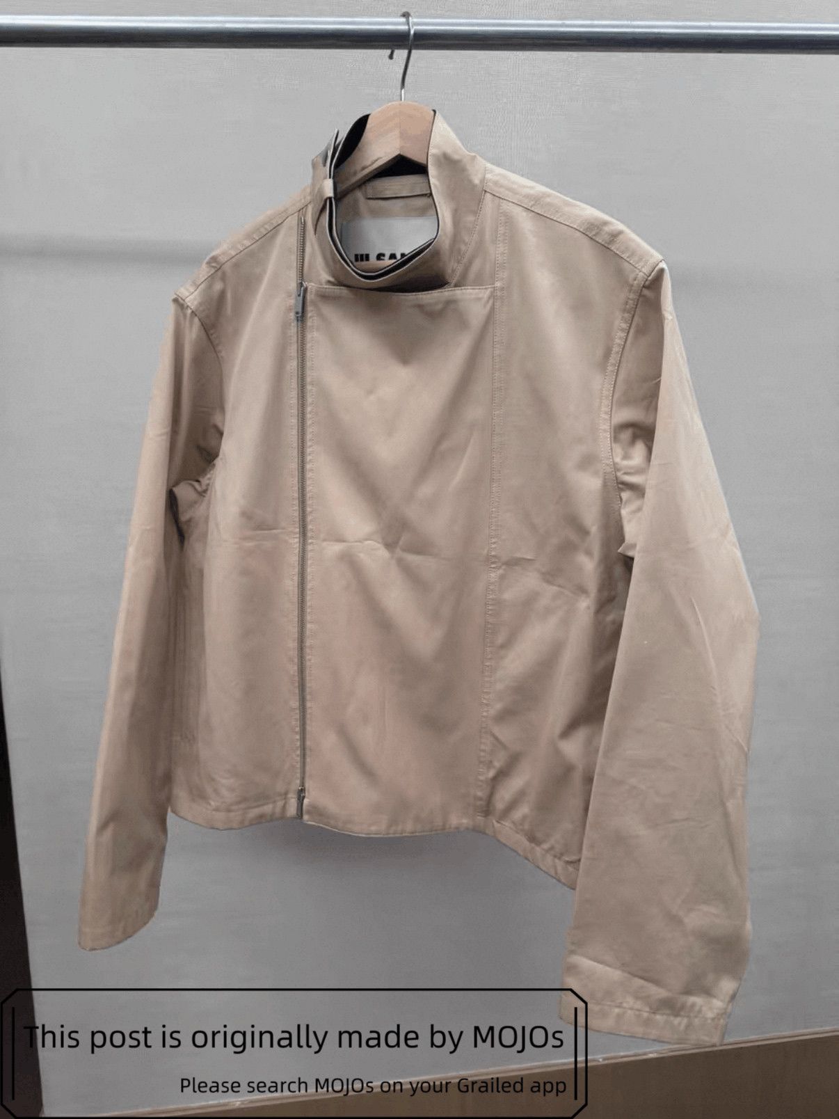 Jil Sander Sz 44 Jil Sander Basic Right Side Zip Jacket mojos14 Size US S / EU 44-46 / 1 - 2 Thumbnail