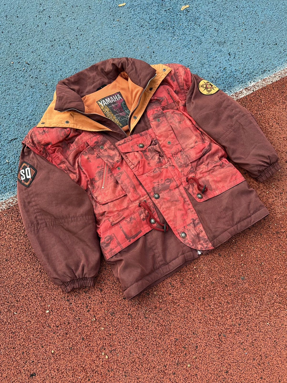 Yamaha Yamaha vintage jacket bomber snow square ski RARE Size US L / EU 52-54 / 3 - 3 Thumbnail
