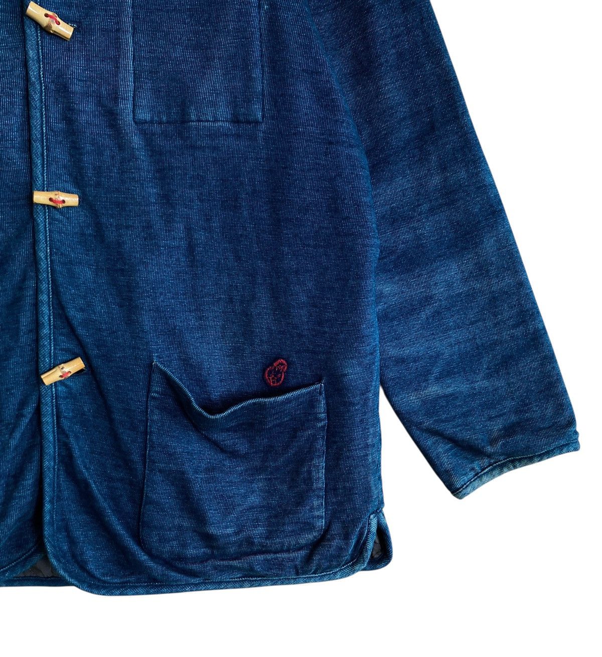 Very Rare Desigm Vintage Japanese Brand Denim Kimono 1990s
