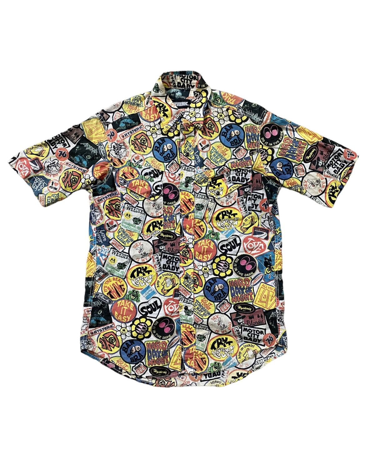 Hysteric Glamour 90s Fuck All logo all over print Size US M / EU 48-50 / 2 - 1 Thumbnail