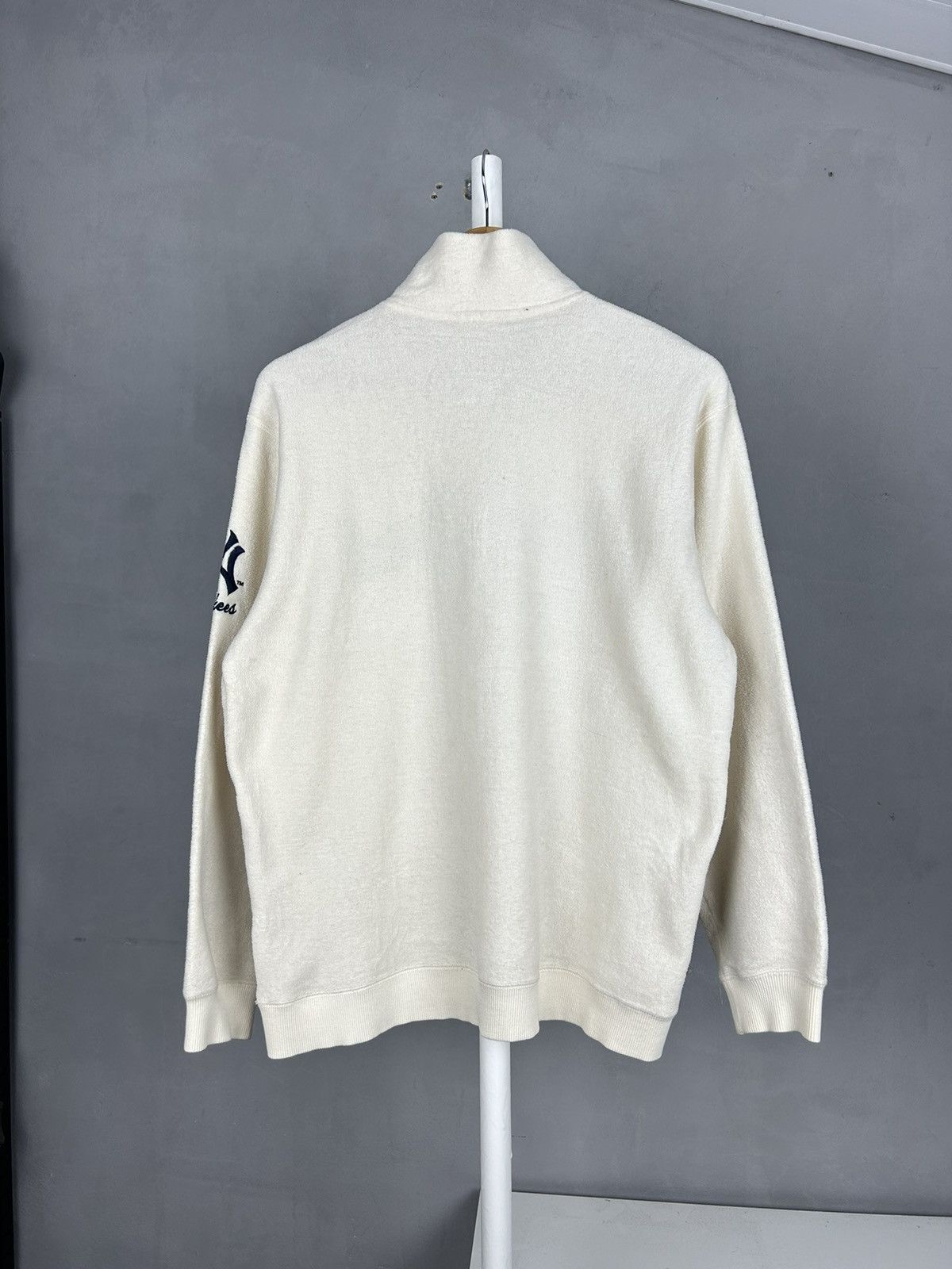 MLB MLB New York Yankees Fleece 1/4 Zip Sweatshirt Size L Size US L / EU 52-54 / 3 - 8 Thumbnail