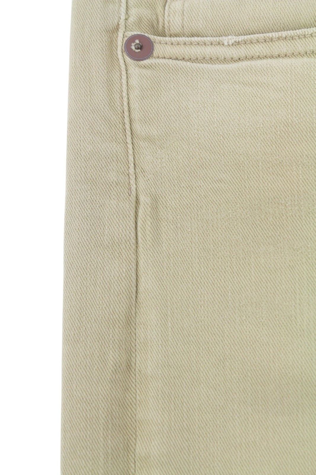 R13 BOY STRAIGHT 29 Khaki Stretch Faded Ankle Casual 86283 Size 29" - 12 Thumbnail