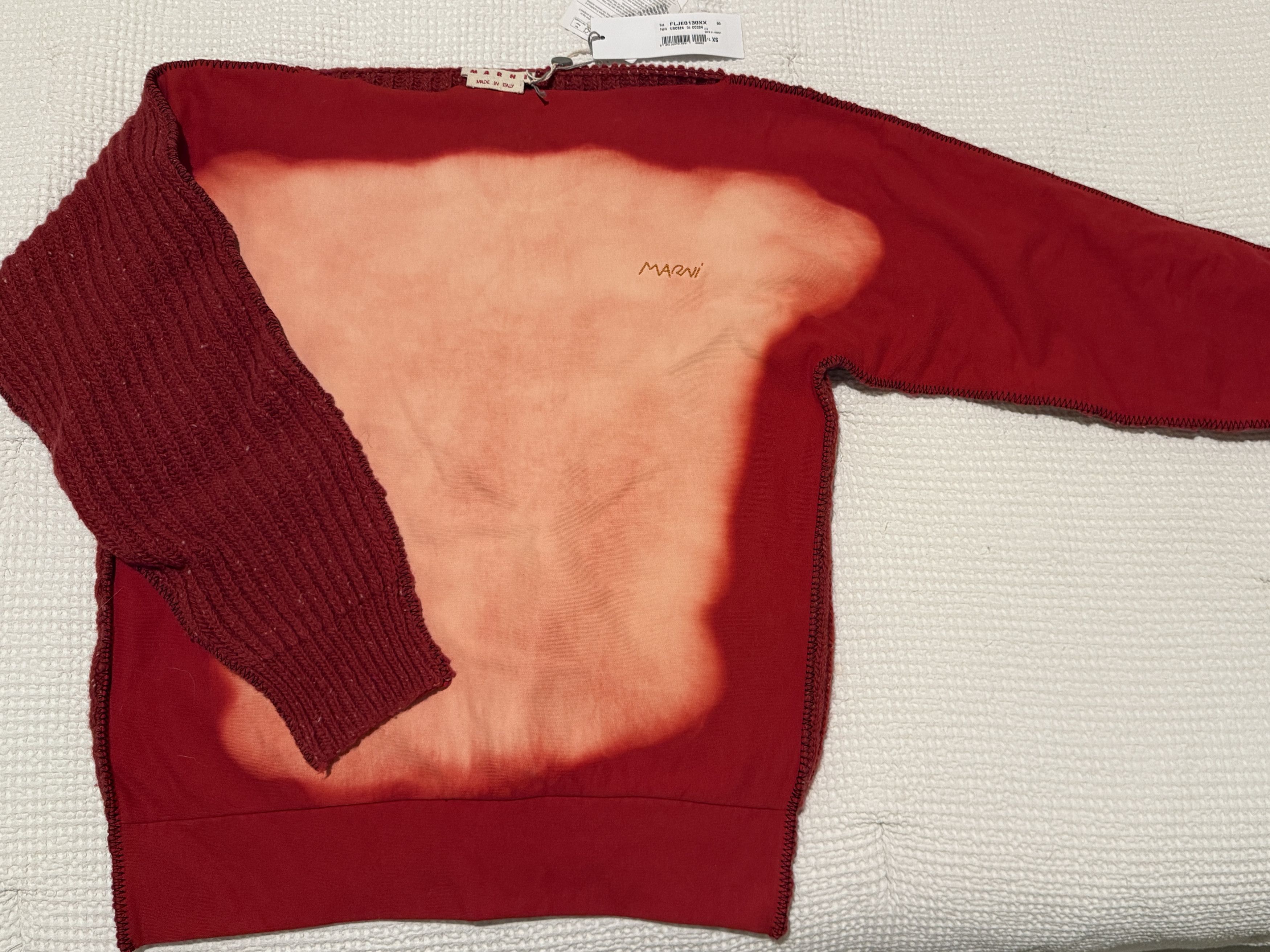 Marni Marni Cotton/Wool Sweater Size XS / US 0-2 / IT 36-38 - 1 Thumbnail