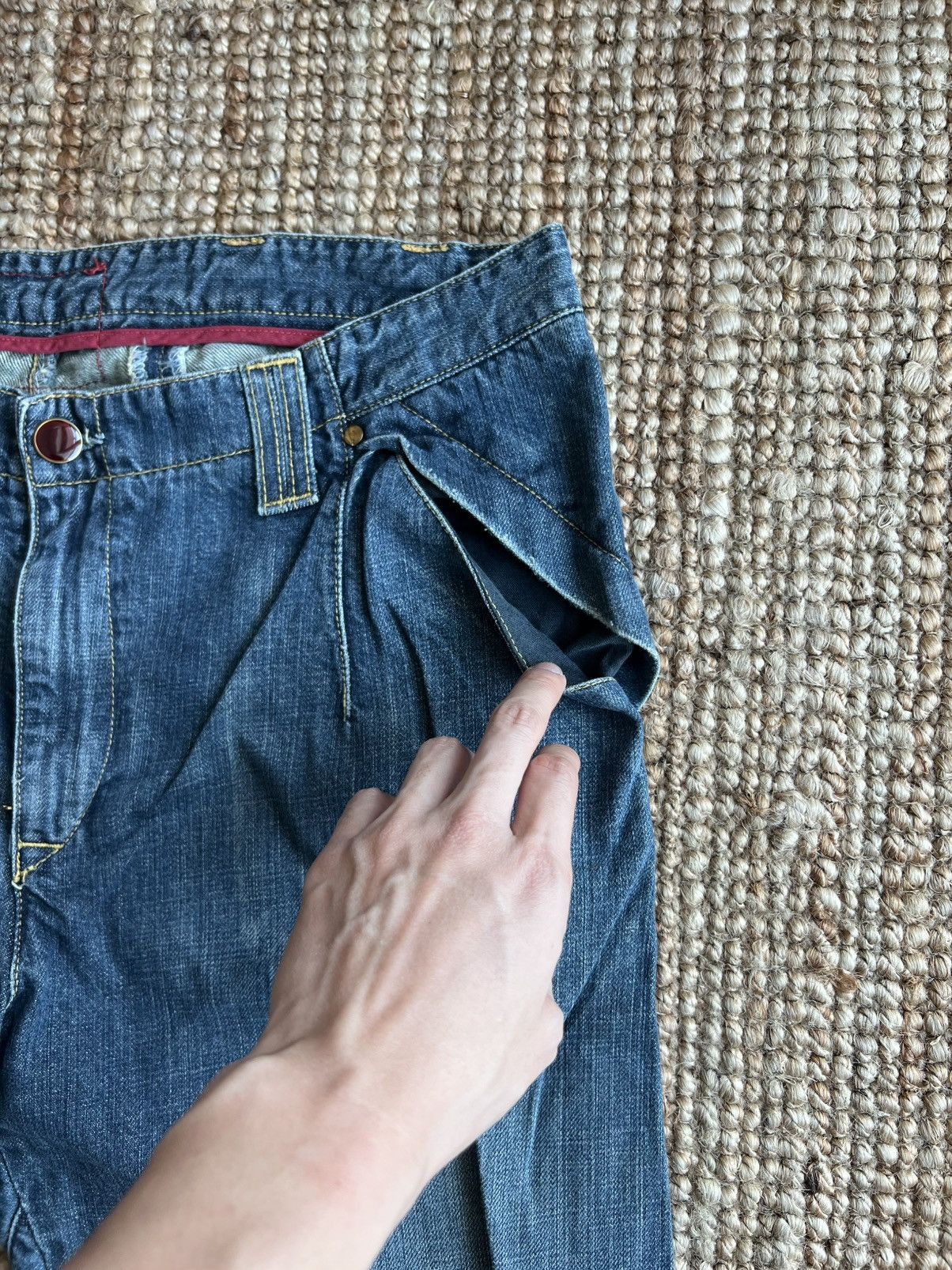 Levi's Rare design Vintage Levis Engineered Jeans W34 Actual 36x30 Size US 34 / EU 50 - 3 Thumbnail