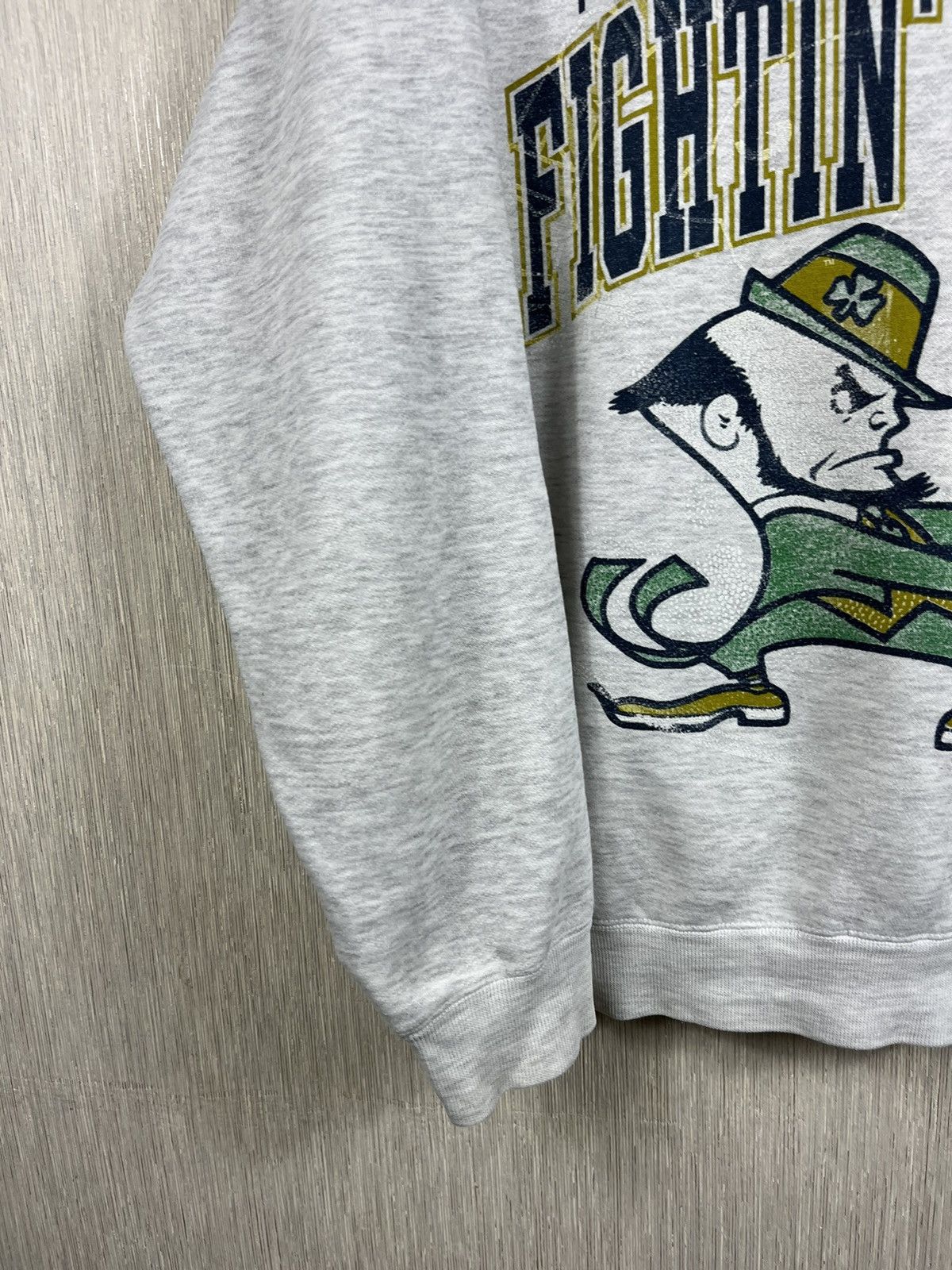 Starter × Vintage Vintage 90s Starter Norte Dame y2k fightin’ irish sweatshirt Size US L / EU 52-54 / 3 - 7 Thumbnail