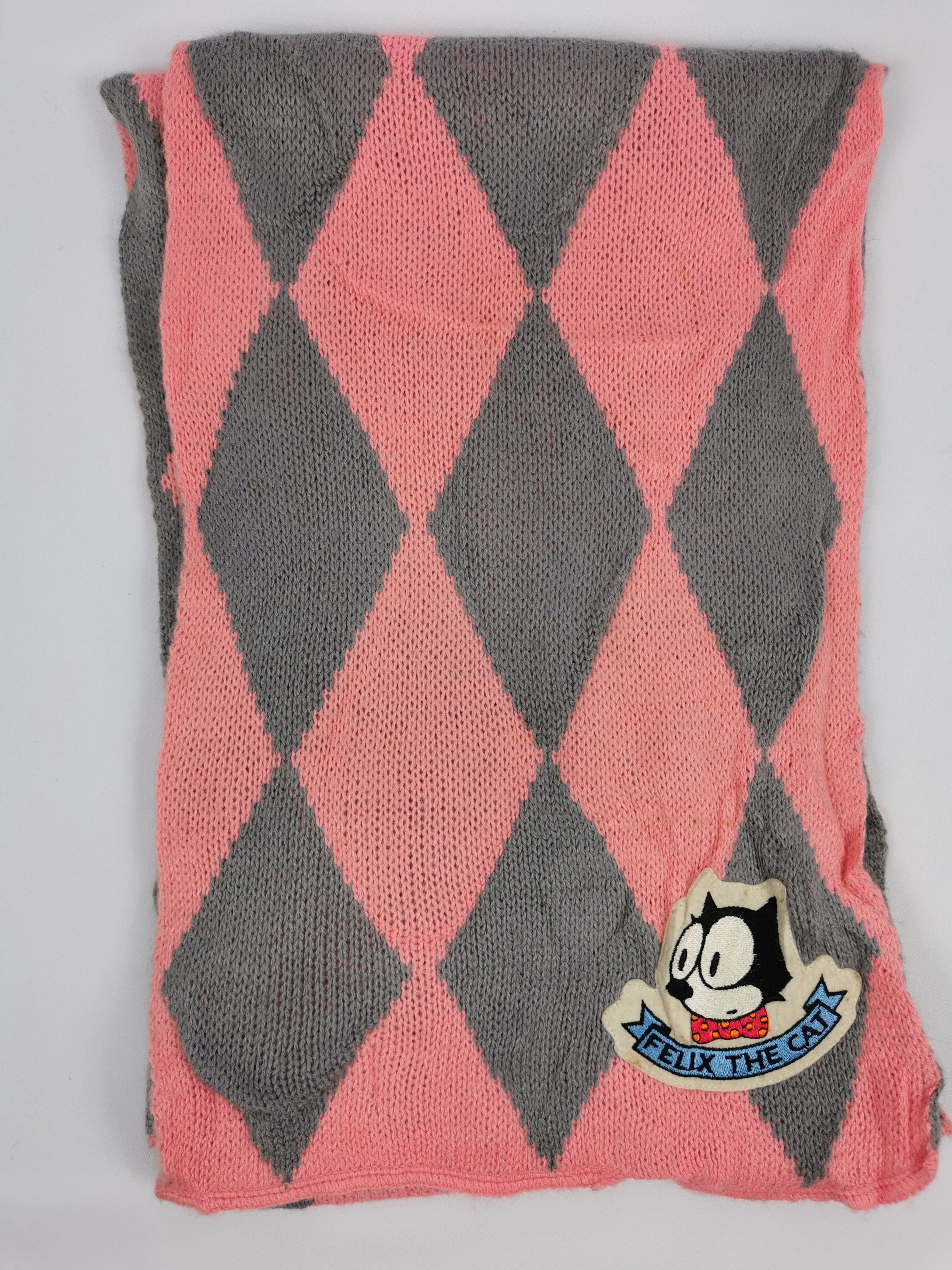 Vintage Felix the cat scarf muffler Size ONE SIZE - 2 Thumbnail