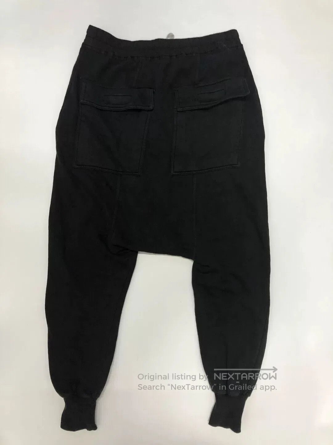 Rick Owens Rick Owens Black Tapered Pants. Size US 26 / EU 42 - 2 Thumbnail