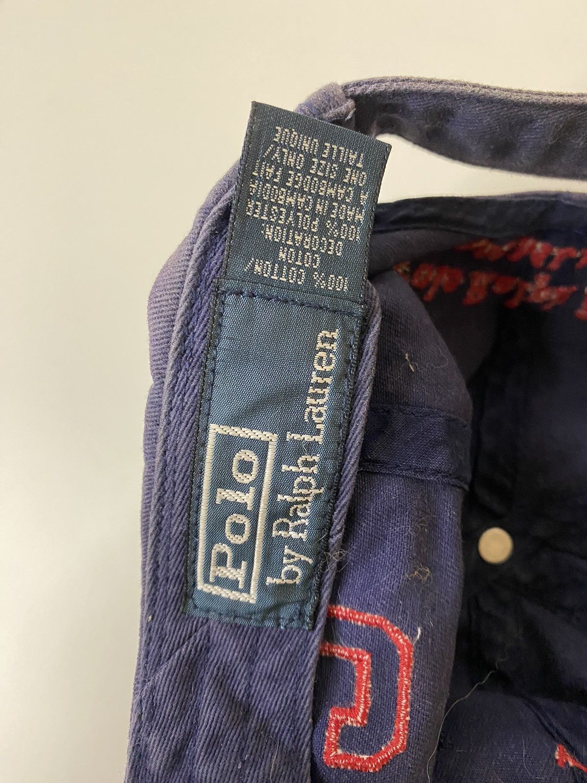 Vintage Polo Ralph Lauren vintage cap hat Size ONE SIZE - 7 Thumbnail