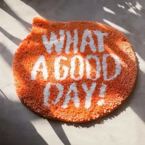 VIBE 3D Handmade Letters Floor Soft Rug Size ONE SIZE - 2 Thumbnail