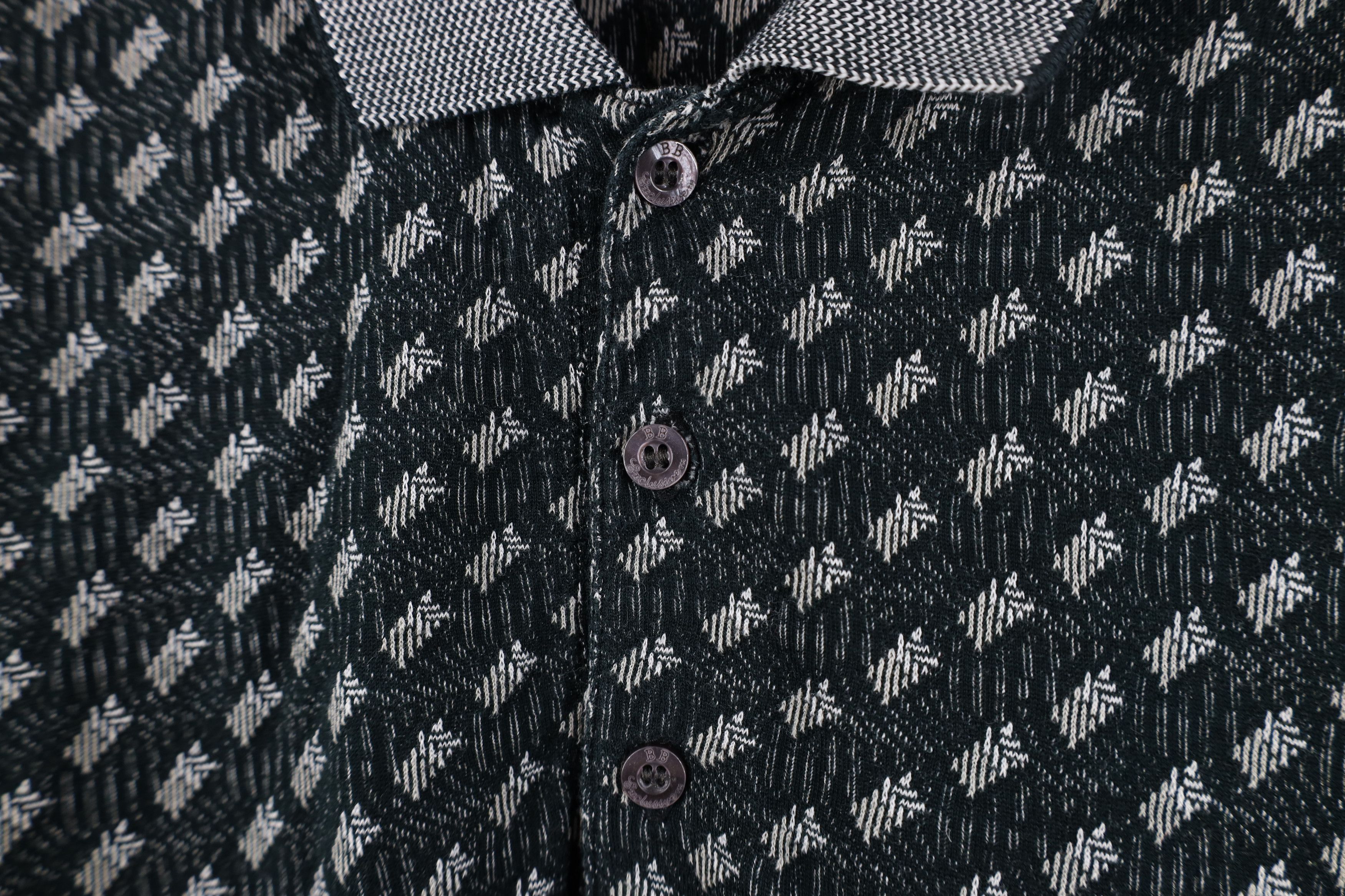 Vintage Vintage 90s Streetwear Geometric Collared Golf Polo Shirt Size US XL / EU 56 / 4 - 7 Thumbnail