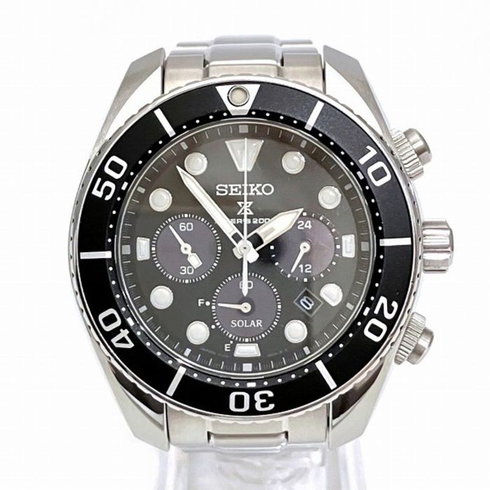 Seiko Seiko Prospex V192-0AD0 solar chronograph date watch men's | Grailed