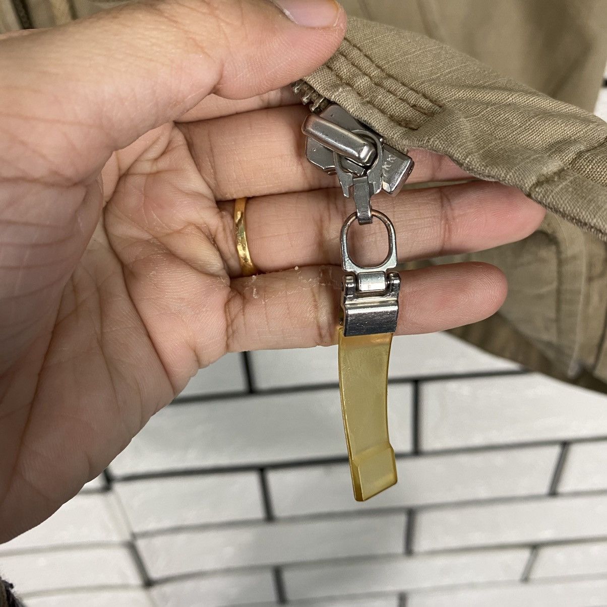 Japanese Brand 📌Vintage HBT Work Jacket AimOwesime Issey Miyake Size US M / EU 48-50 / 2 - 18 Thumbnail