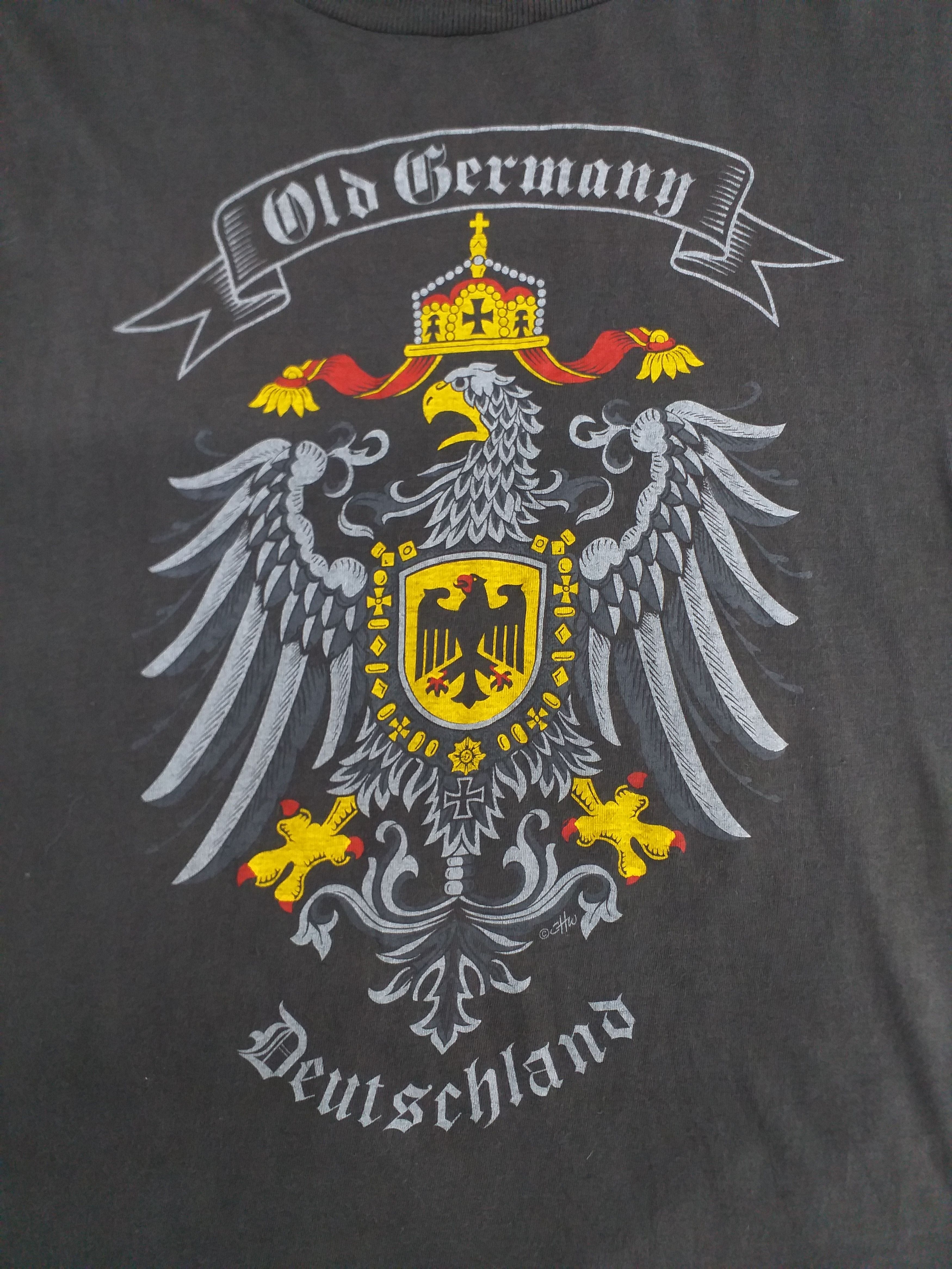 Vintage Vintage Old Germany Eagle Crest Medium Tee -A072 Size US M / EU 48-50 / 2 - 4 Thumbnail